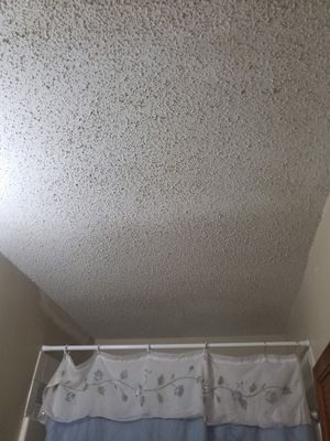 Bathroom Ceiling Repair and Texture Restoration in Wilmington, NC