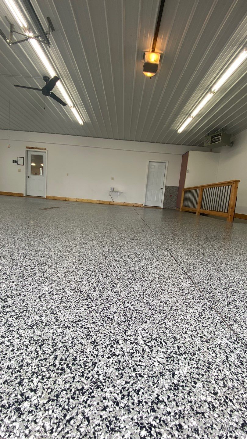 Garage using Domino  by Select Painting, Coatings & Garage Cabinets