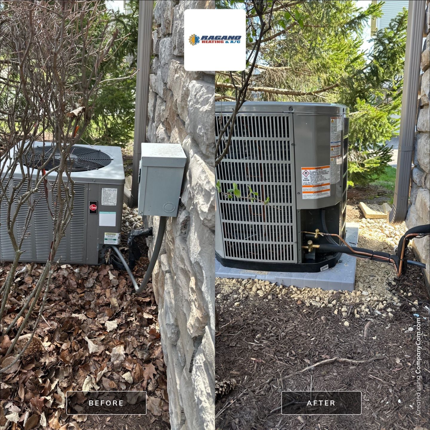 Full System Replacement by Ragano Heating & Air Conditioning Inc