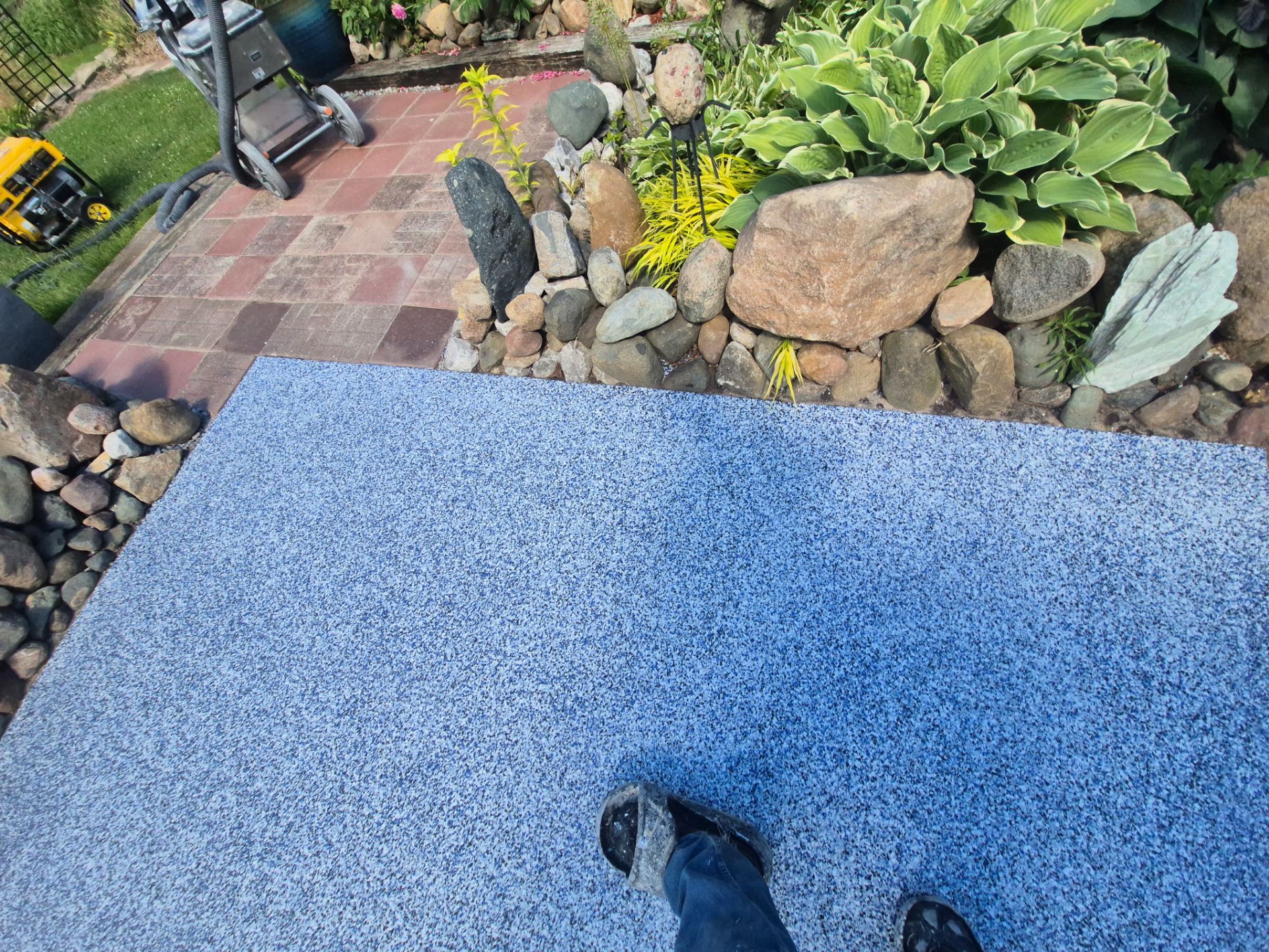Freeland Outdoor Patio by Wise Coatings of Central Michigan