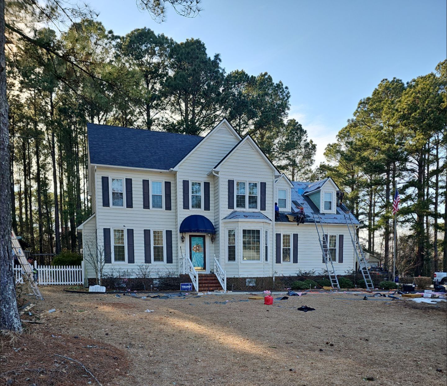 Onyx Black Roof Replacement in Kinston, NC – Owens Corning Duration Upgrade by Coreyco Roofing Services