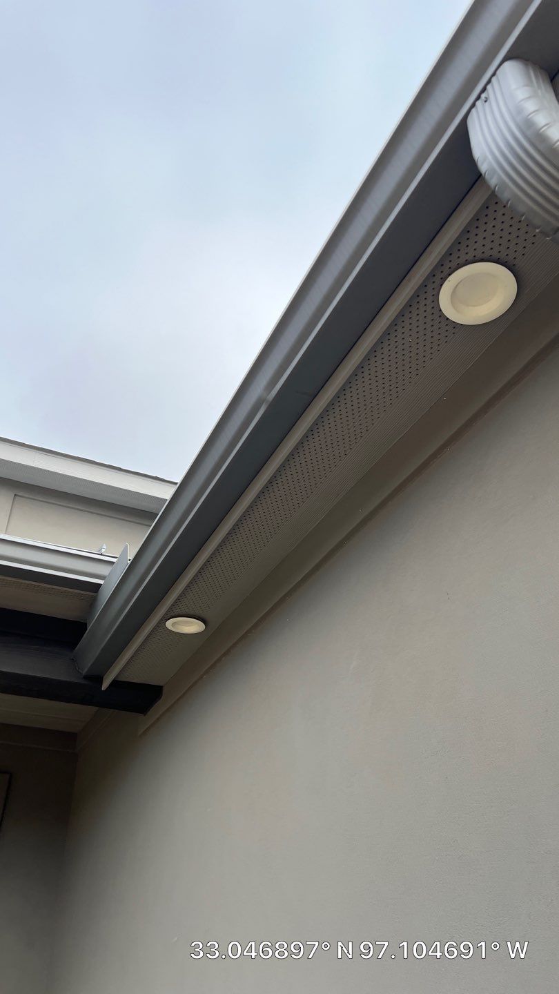 Insurance Claim Roof and Gutters using Certainteed Landmark Weathered Wood by Tex-Line Roofing