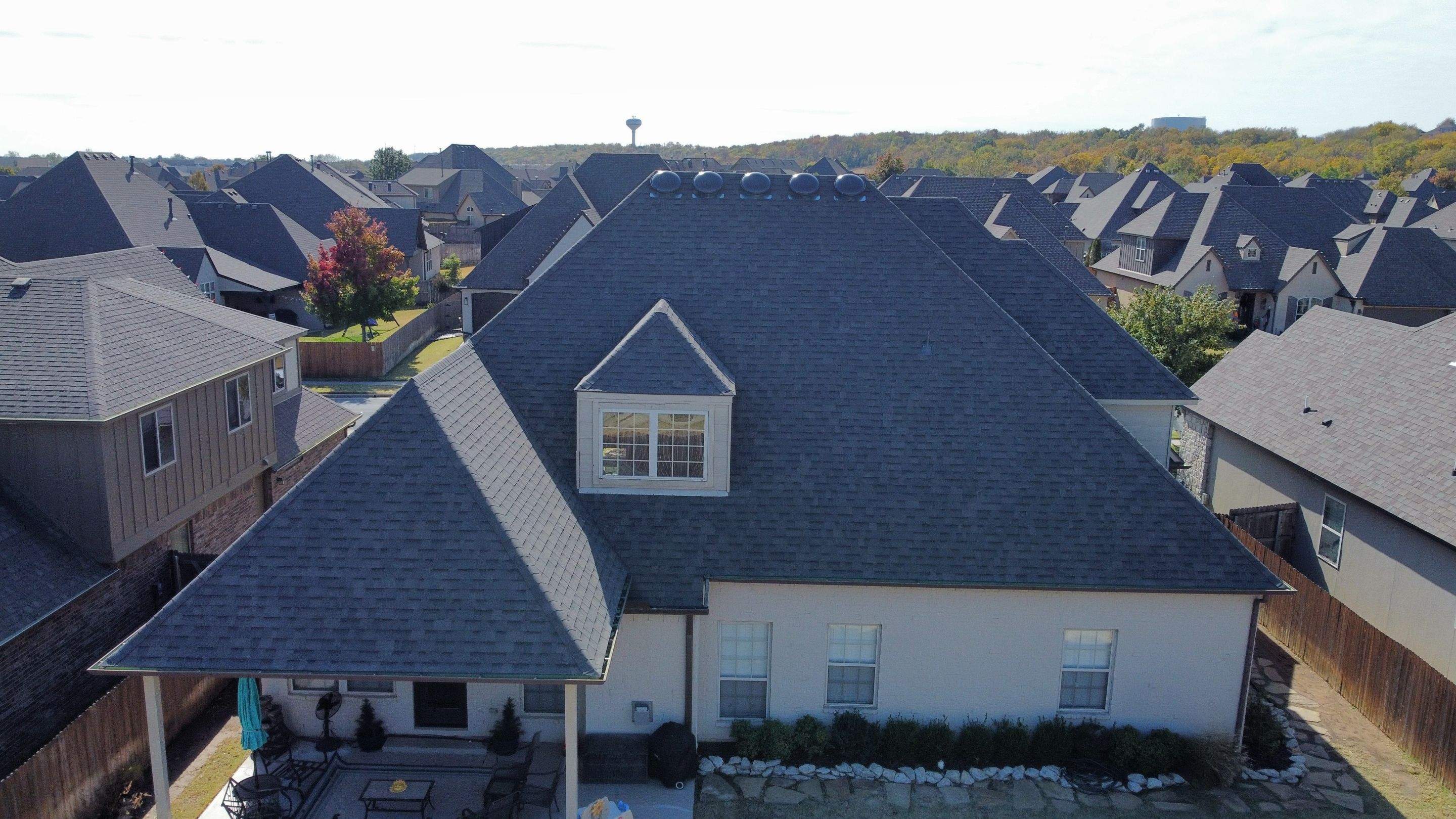 Residential Roof Replacement using Malarkey Vista (Weathered Wood) by Sentry Roofing