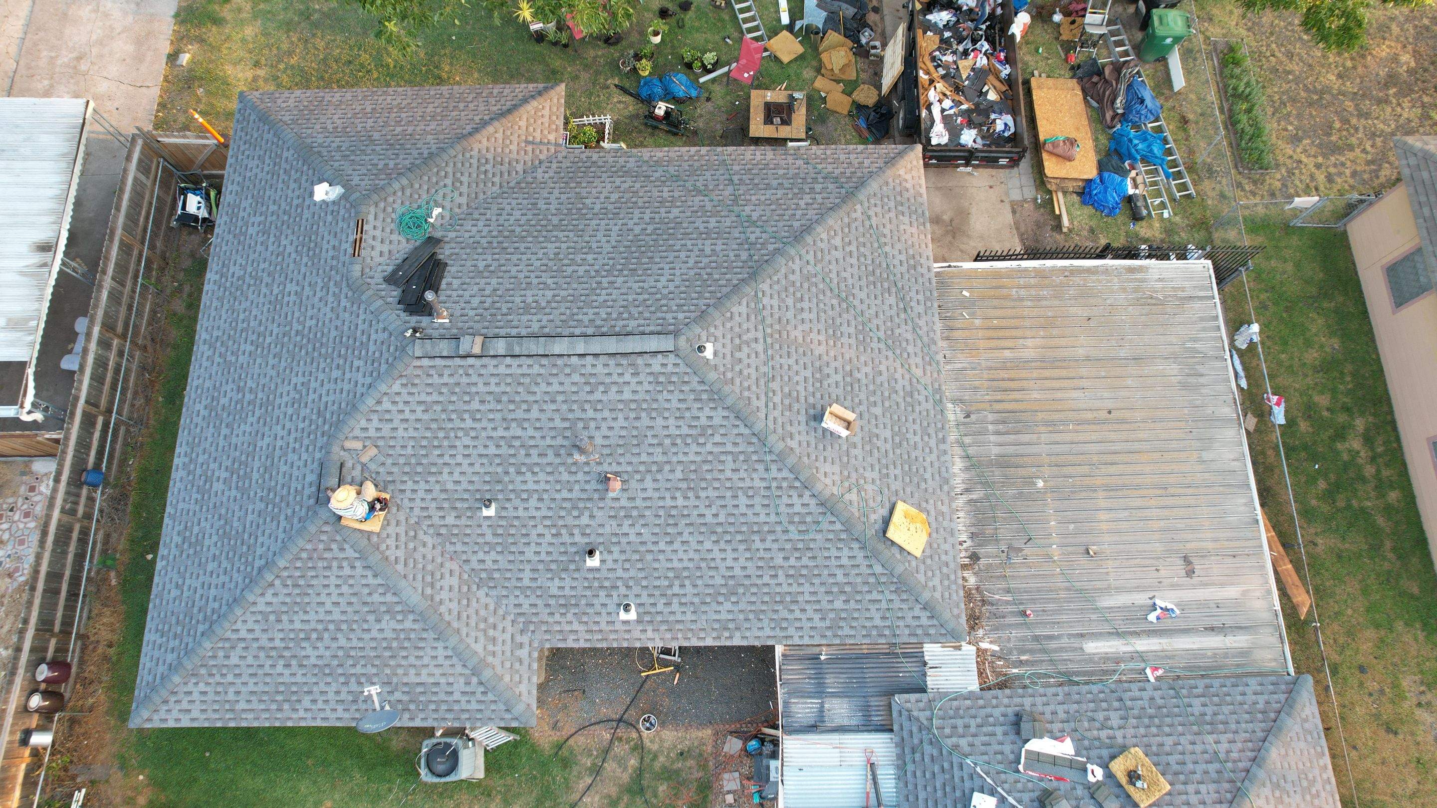 Full Re-Deck & Shingle Roof Replacement — Houston, TX by PL Roofing & SB Roofing, LLC.