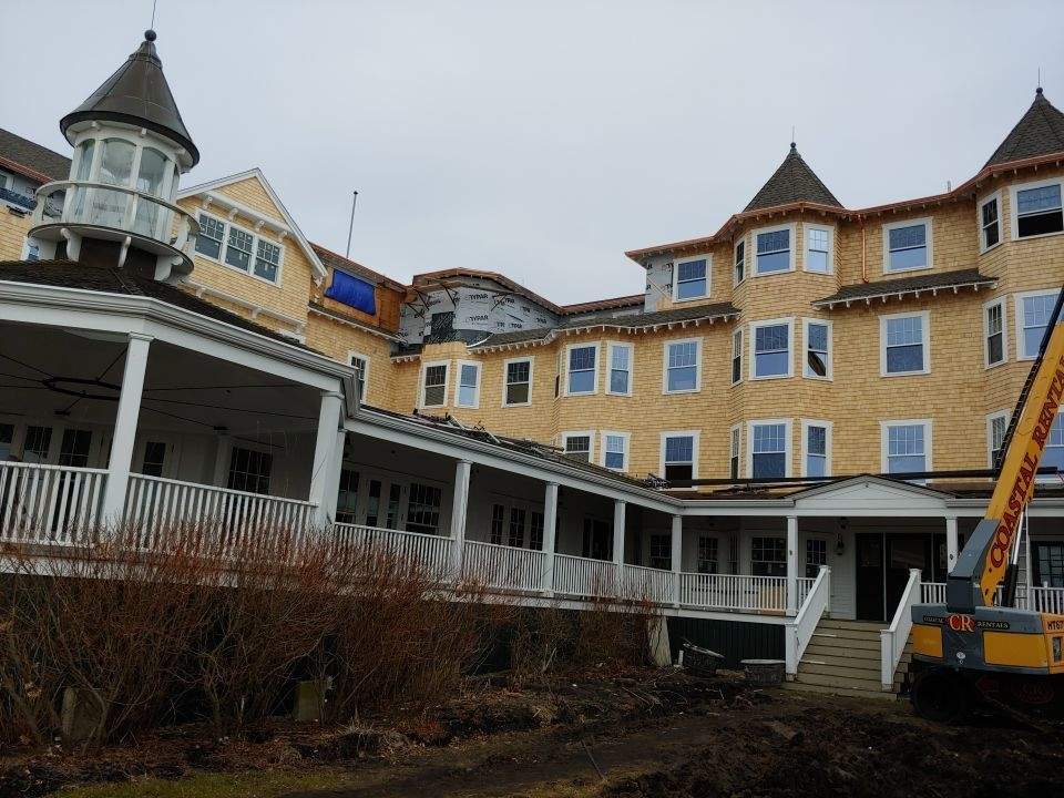 6″ Copper Gutter Installation At The Harbor View Hotel! by Gutter Pro Enterprises