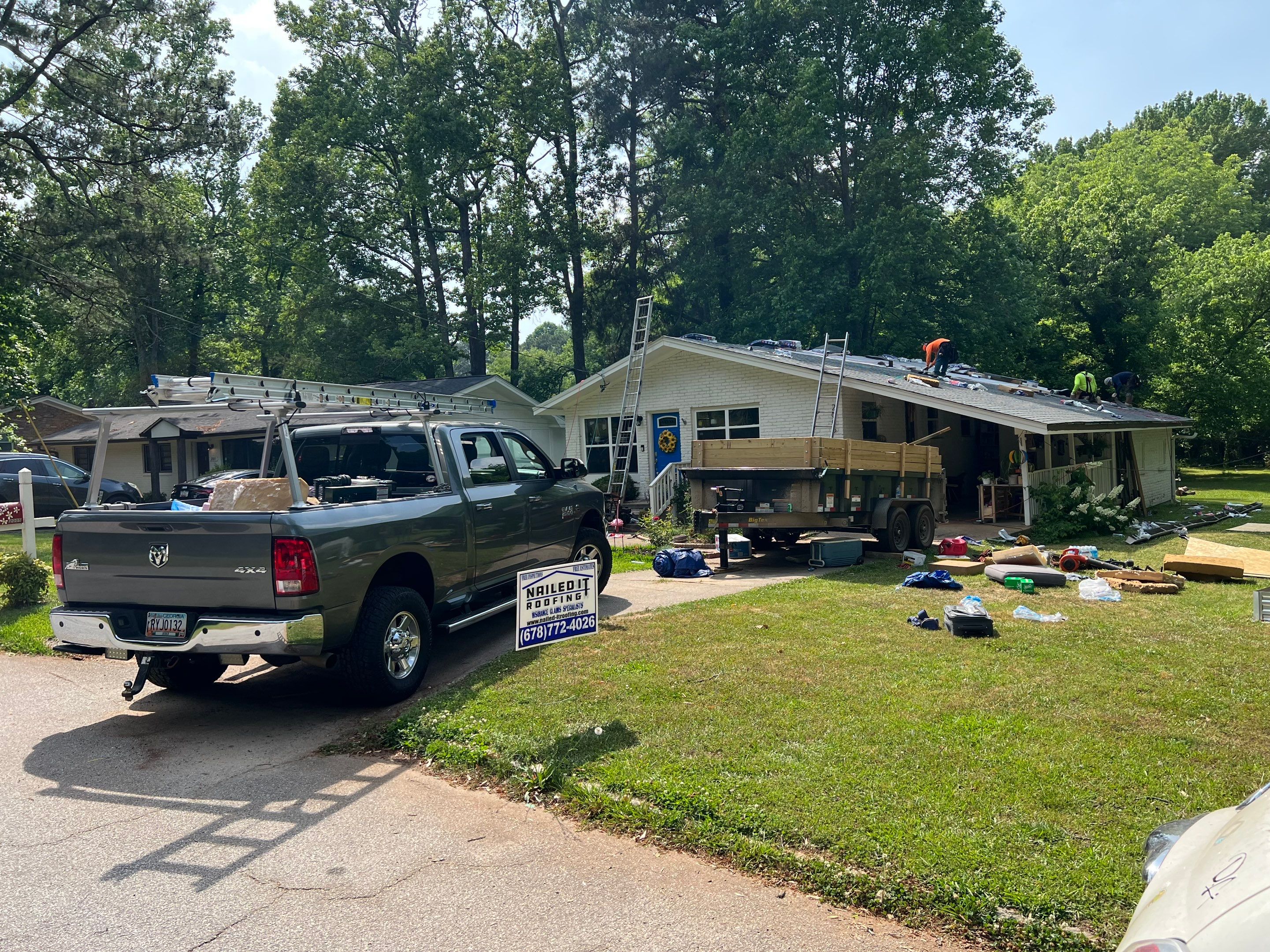insurance roof replacement using Owens Corning TRU-DEF Duration Roofing system by Nailed It Roofing & Remodeling LLC