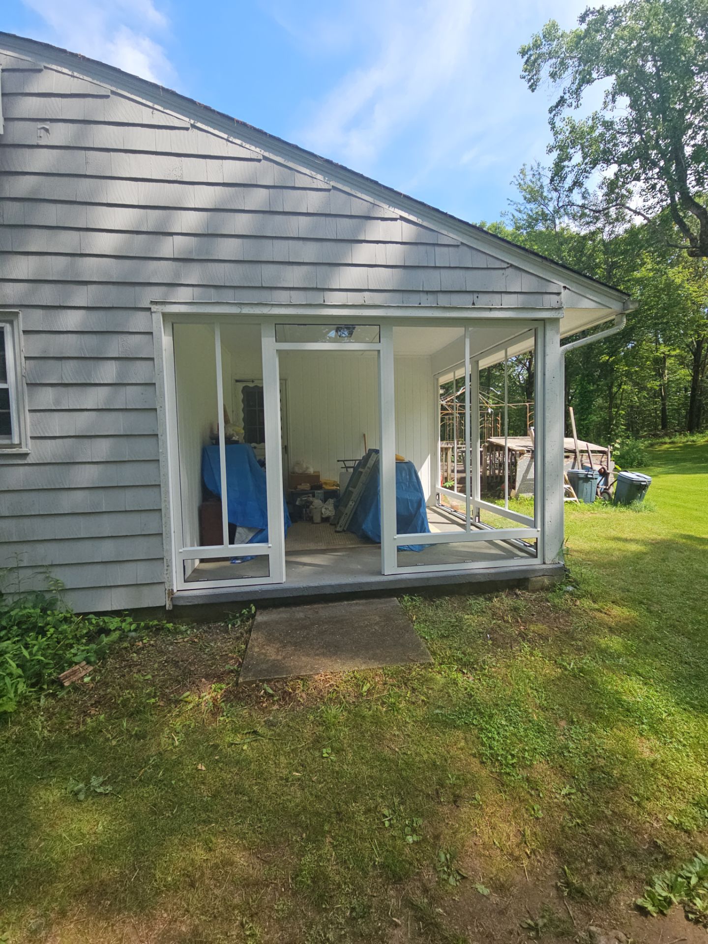 Summer Space Porch Enclosure by DiGiorgi Roofing and Siding Inc
