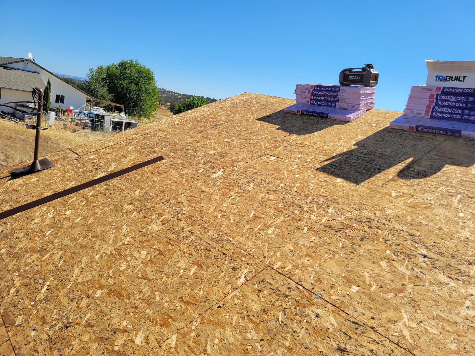 Residential Roofing Installation using Owens Corning Roofing Shingles by Byers Enterprises 