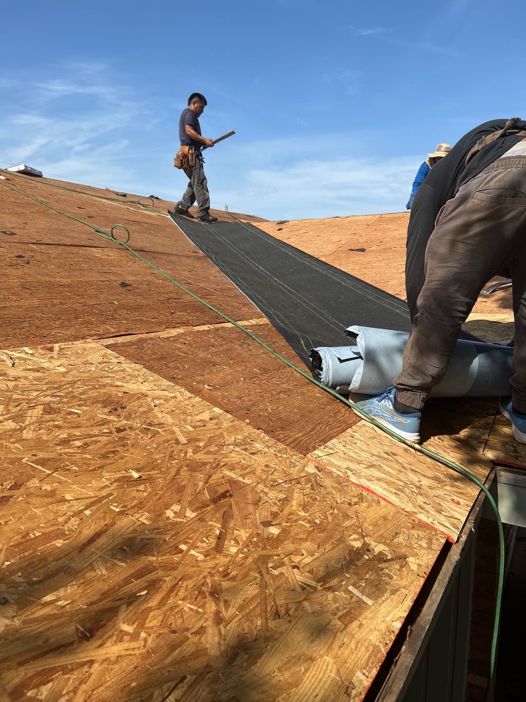 Residential Roofing Installation using GAF Natural Shadow  by A & H Roofing and Contracting