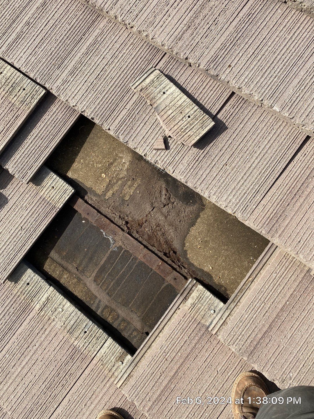 Tile Roof Repair by Grandmark Service Company