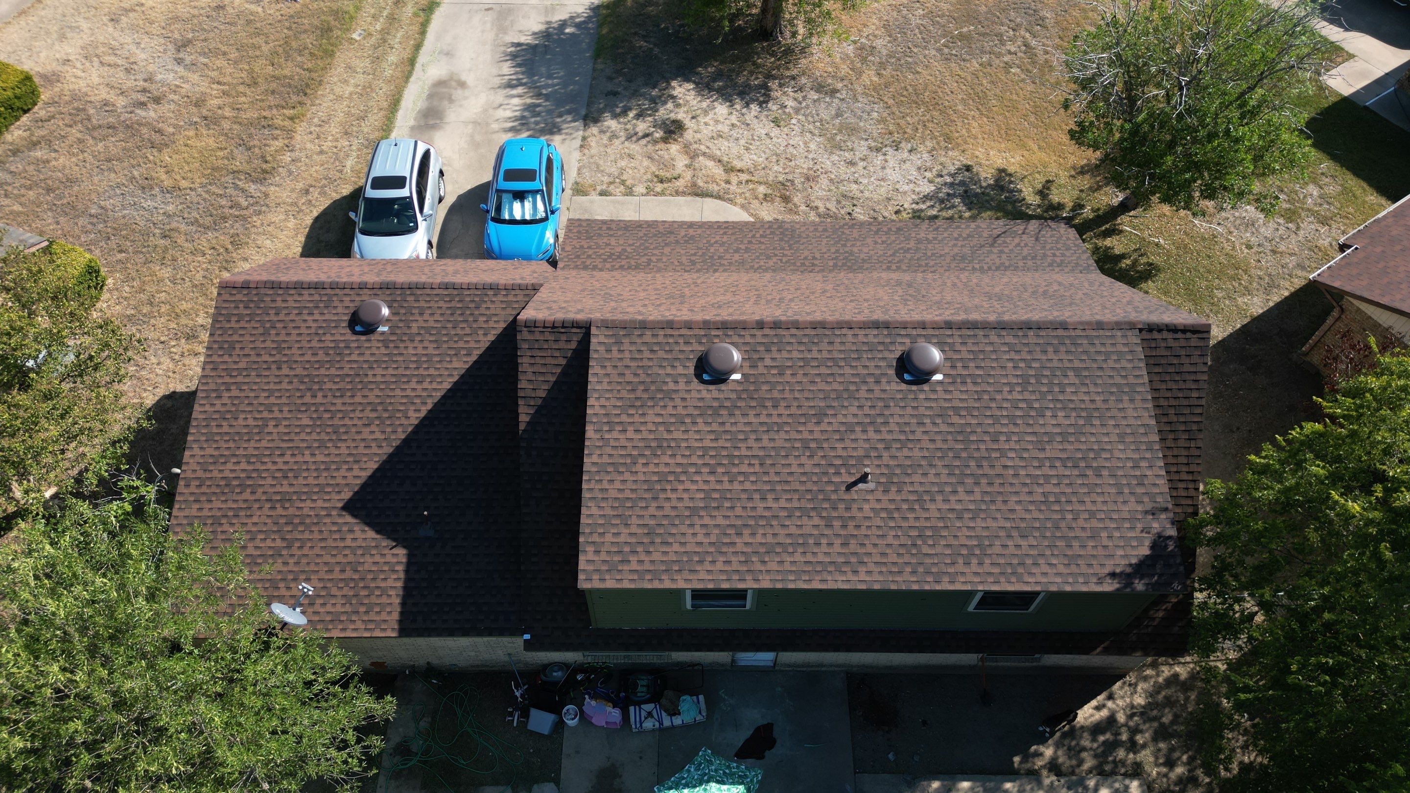 Temple TX — Hail Damage Roof Replacement & Decking Repair, West Temple by ROAM Roof & Solar