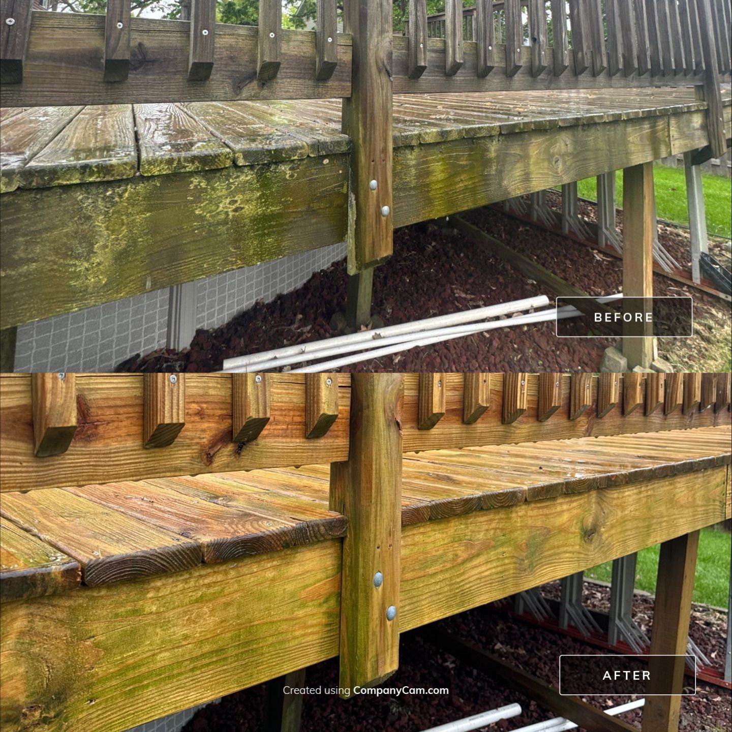 Project in Grayslake by Simmons Power & Soft Washing