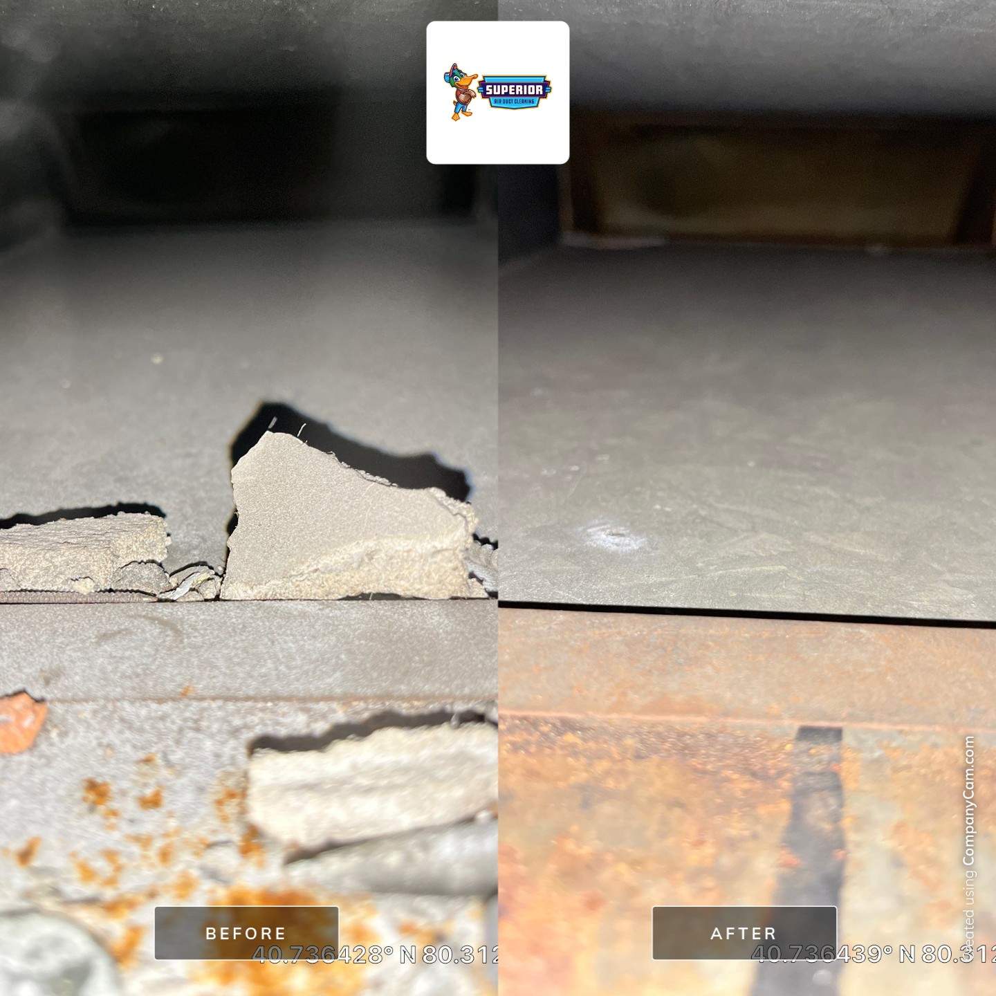 Air Duct Cleaning With a Vacuum Truck in New Brighton, PA by Superior Air Duct Cleaning