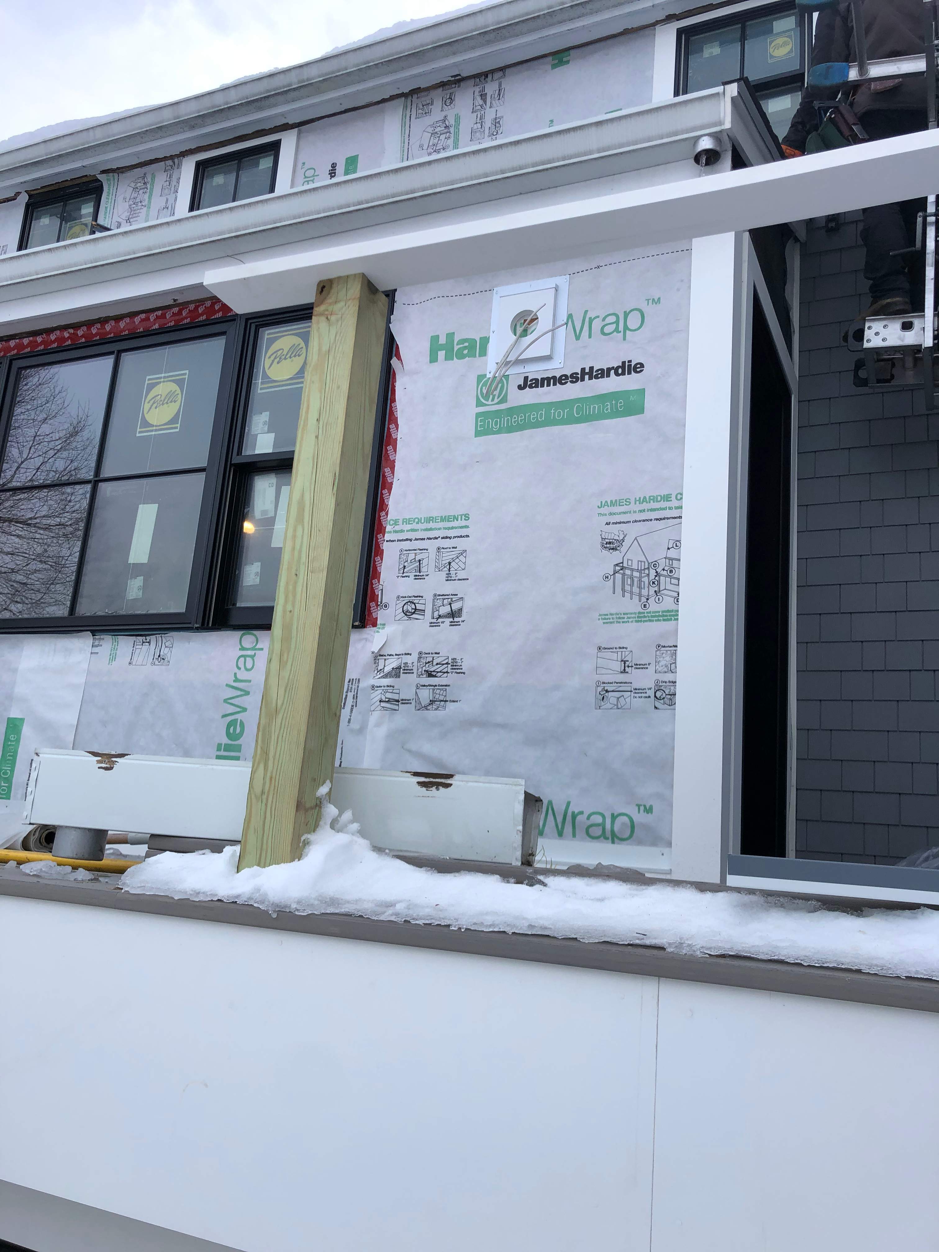 Siding Installation using James Hardie by UBrothers Construction