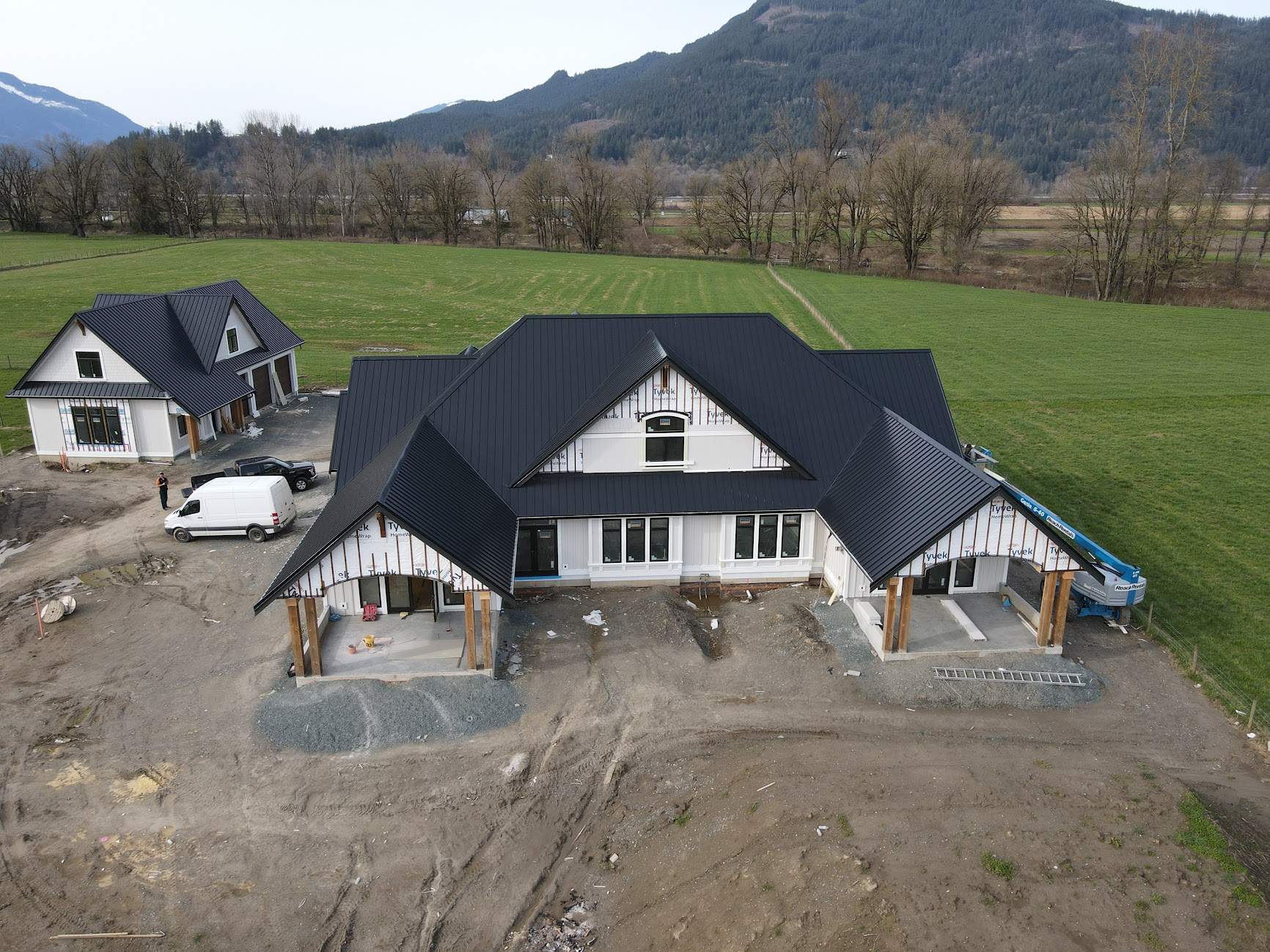 Residential Roofing Installation using 12" Prolok metal  by Top Notch Roofing Inc