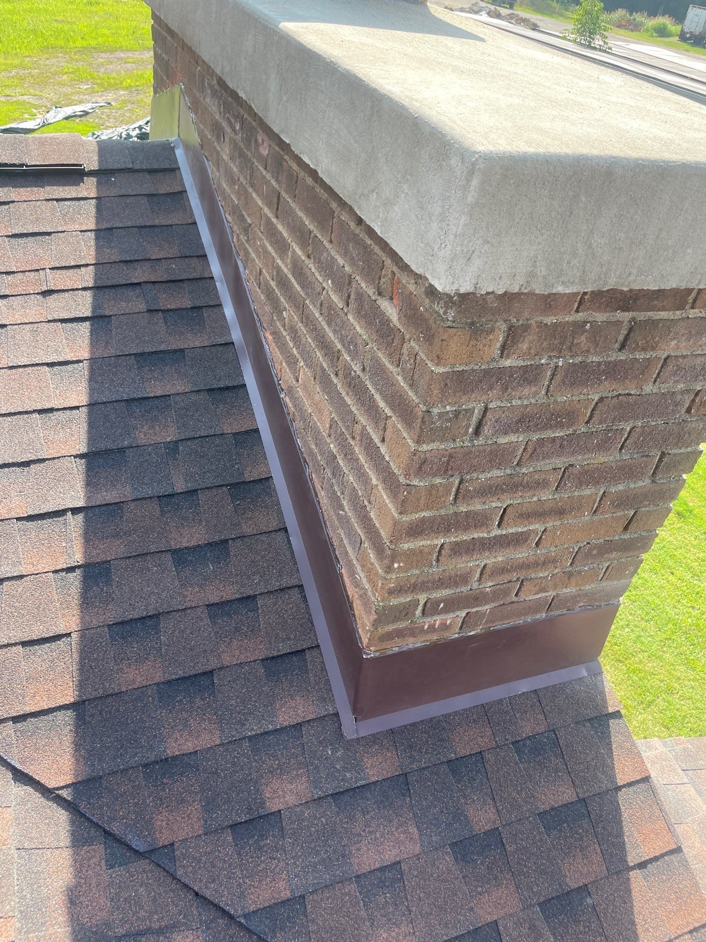 Residential Roofing Installation using GAF TImberline HDZ Hickory by Rainstoppers Roofing