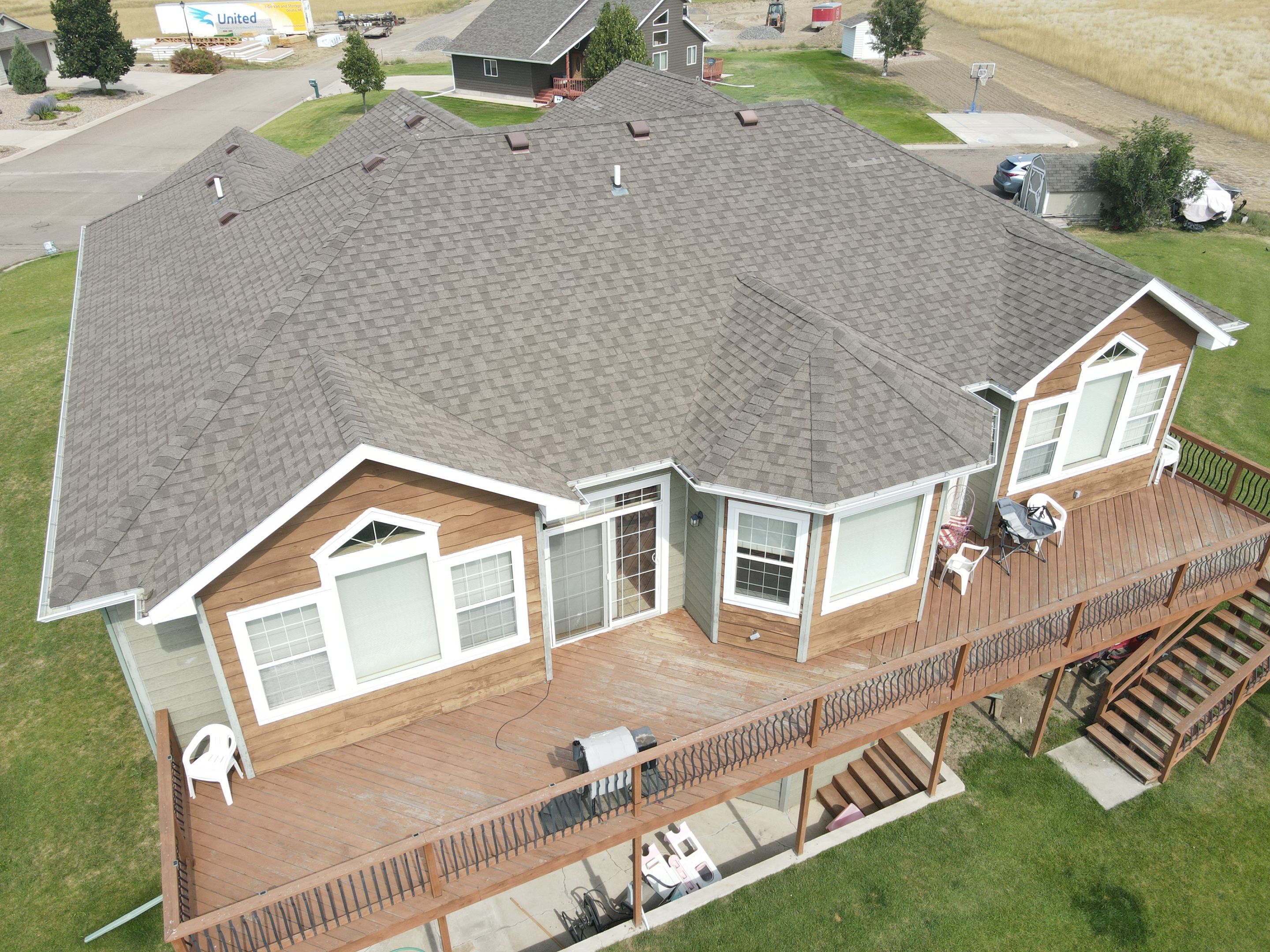 Residential Roofing Installation using GAF Shingles in Havre, MT by swagg construction