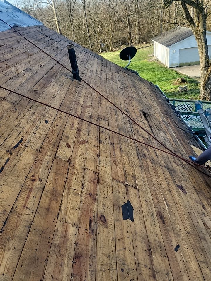 ATLAS PINNACLE COLOR: COASTAL GRANITE DRIP EDGE: BLACK by Eagle Eye Roofing