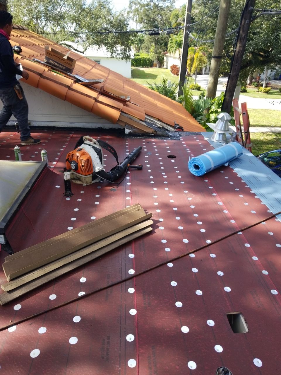 Clay Tile Repair using Clay Roof Tile by Aastro Roofing