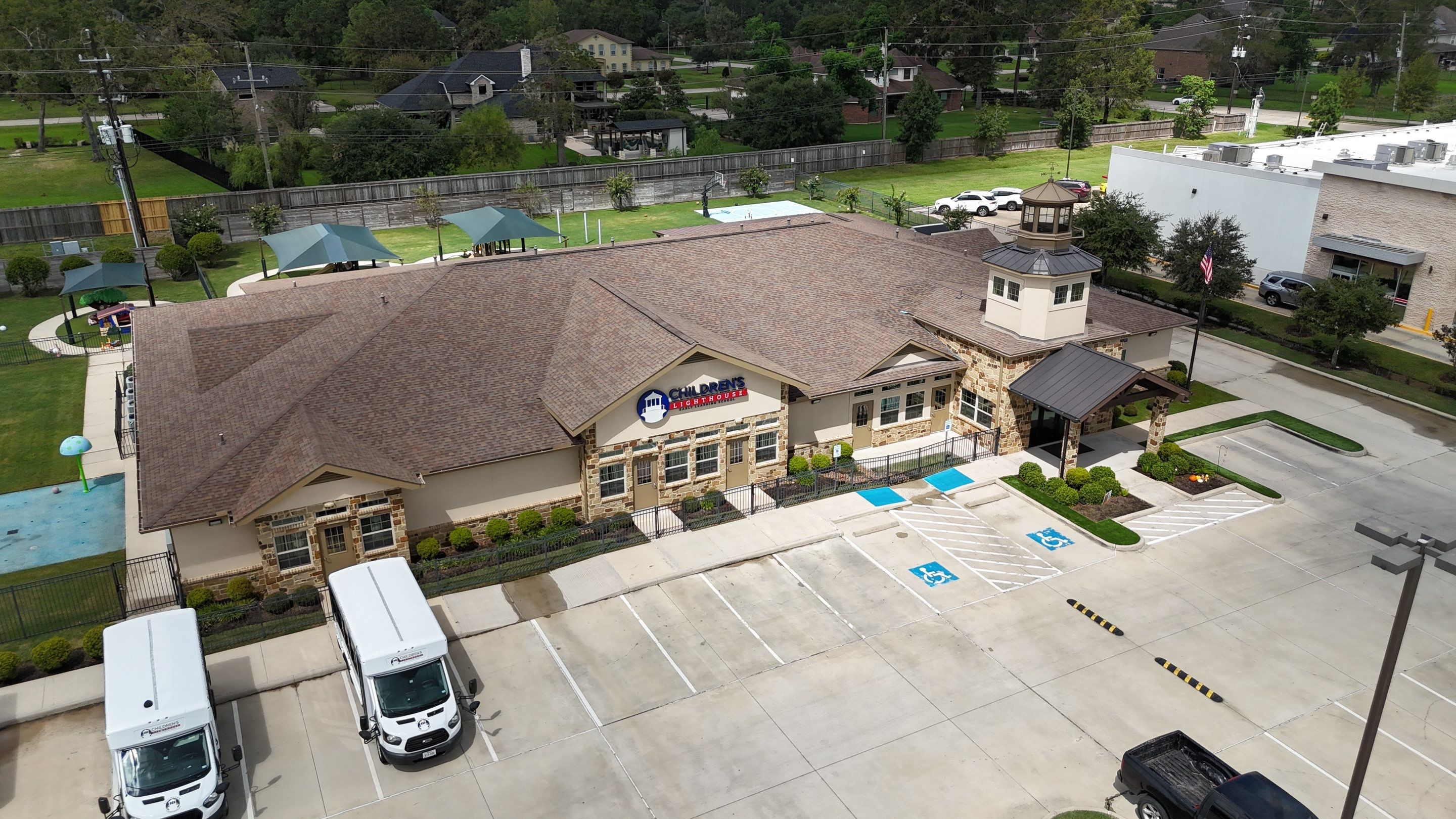 Roof Replacement on a Daycare!  by Core Four Roofing
