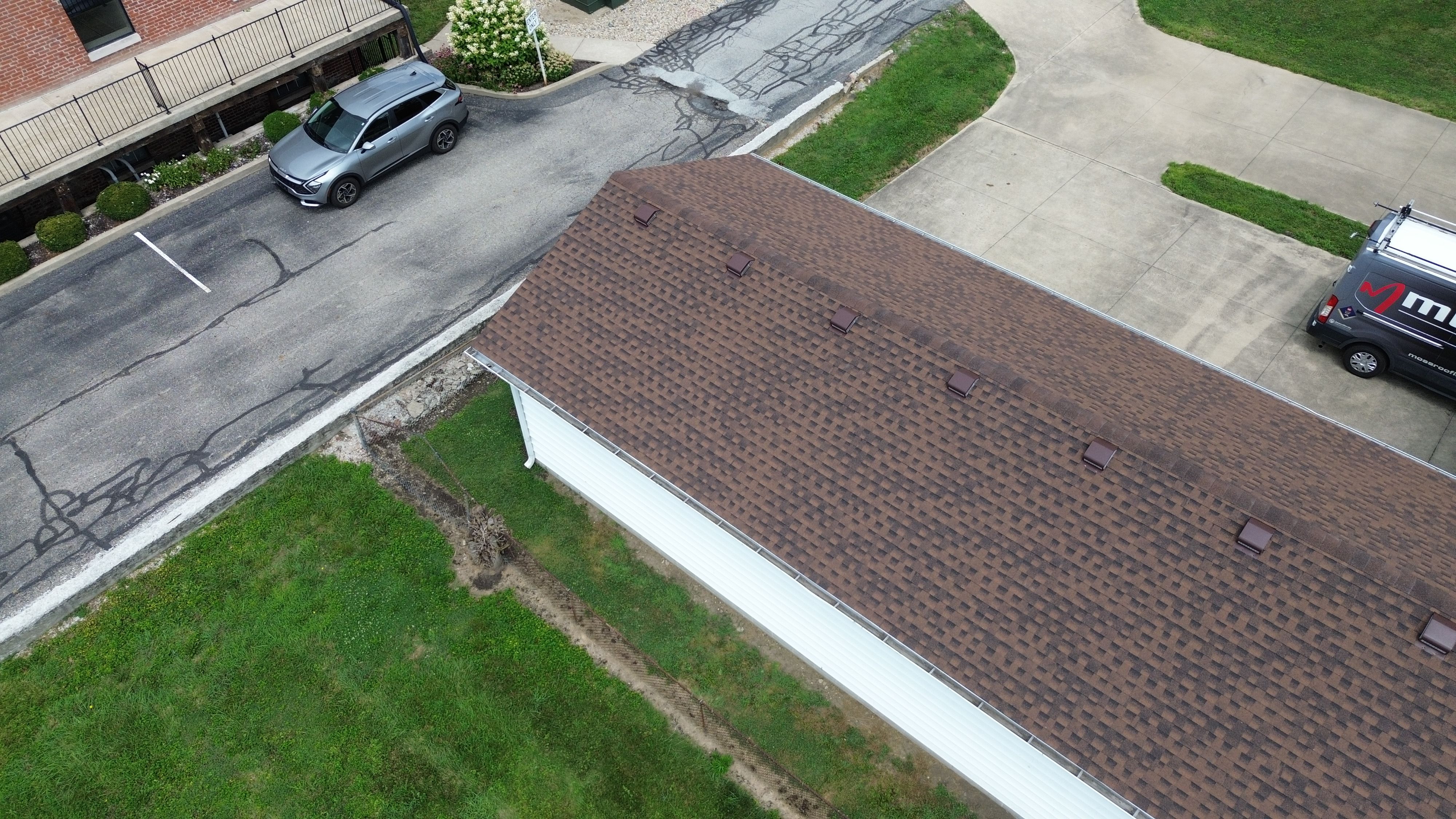 Project in Greenwood by Moss Roofing