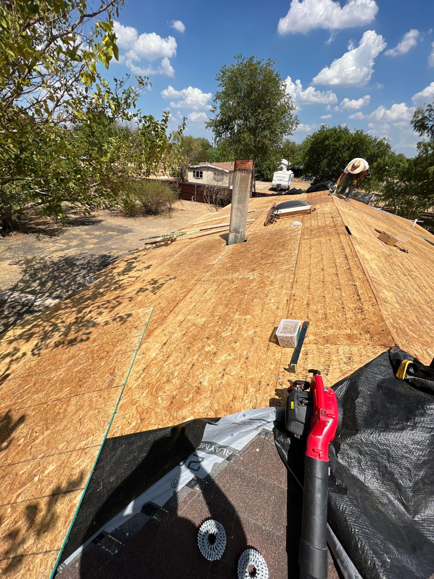 Residential Roofing Installation using Roofing Shingles by Harvey Roofing & Construction