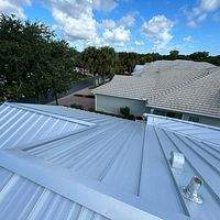24ga 1" Nail-Strip Mill Finish by Total Roofing System The Metal Roof Experts