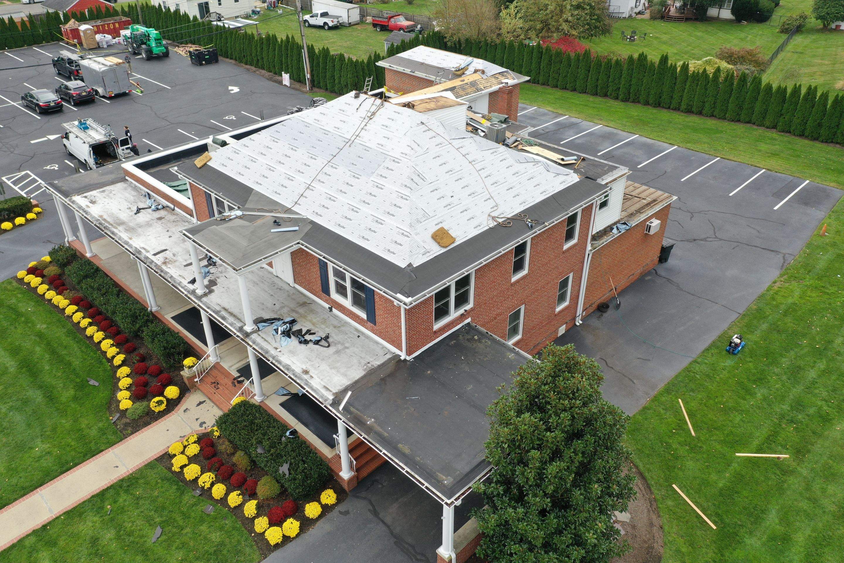 Commercial Roofing Installation using GAF Timberline / GAF TPO by All Site Roofing
