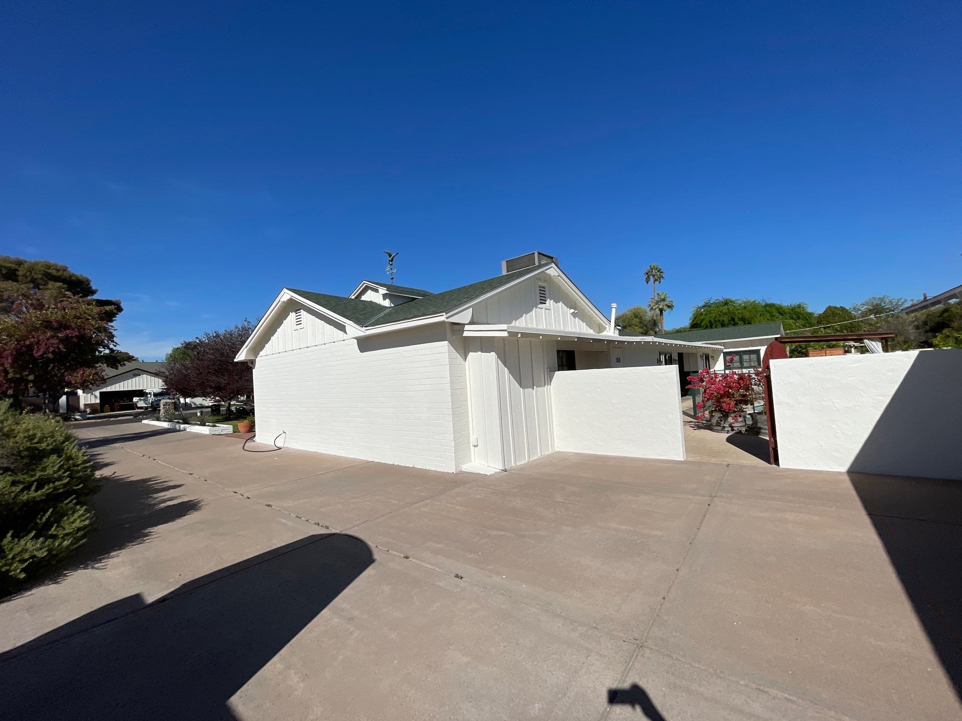 Wagon Wheel - A Stunning Home Exterior Makeover with Dunn Edwards Paints in Phoenix, AZ by Double G Painting Contractors, LLC