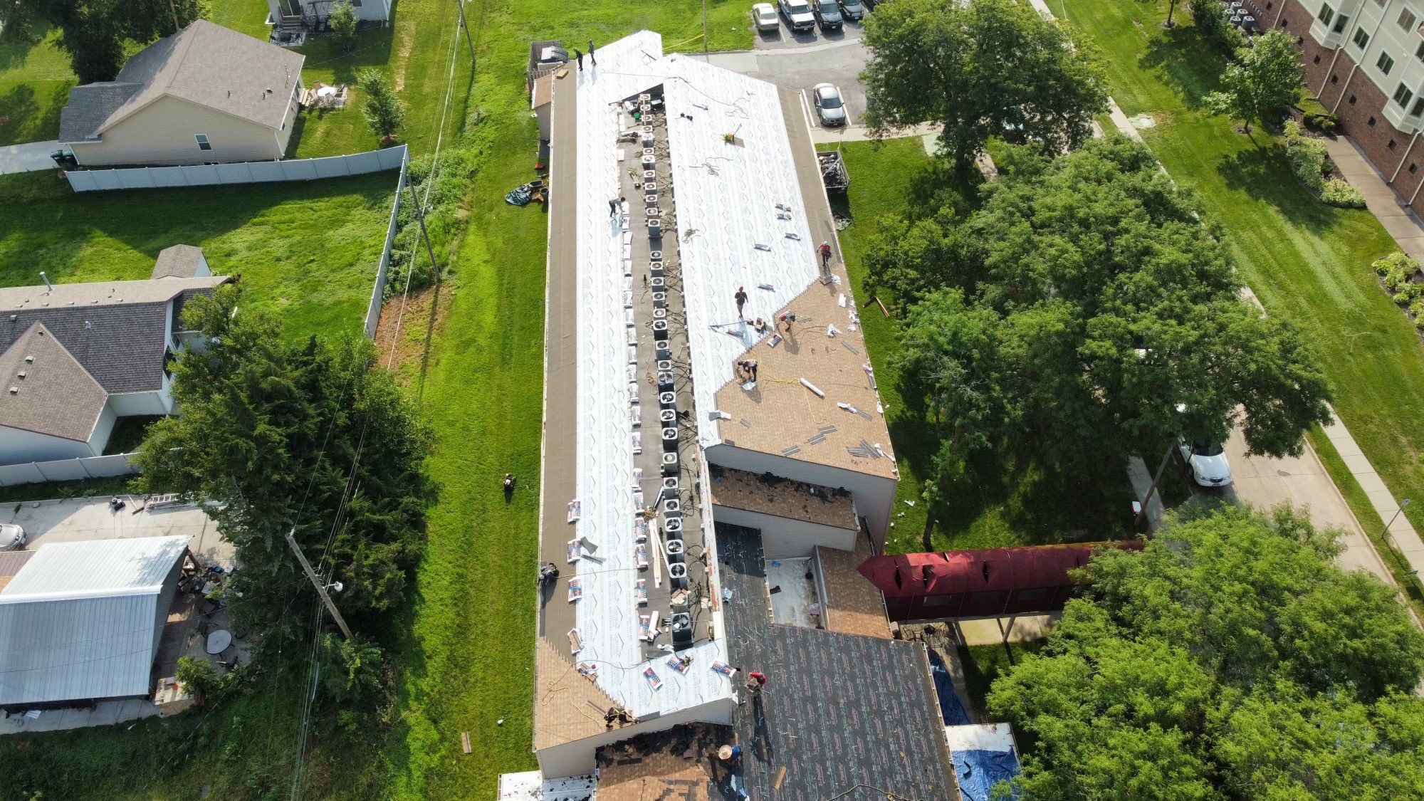 Lightning Commercial Restoration using Tamko Titan by Lightning Exteriors