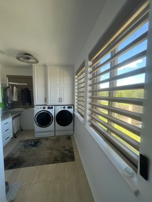 Hunter Douglas Pirouettes with Powerview Gen 3