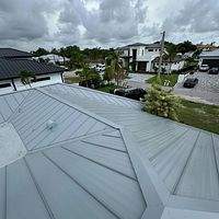 24ga 1" Nail-Strip Dove Gray  by Total Roofing System The Metal Roof Experts