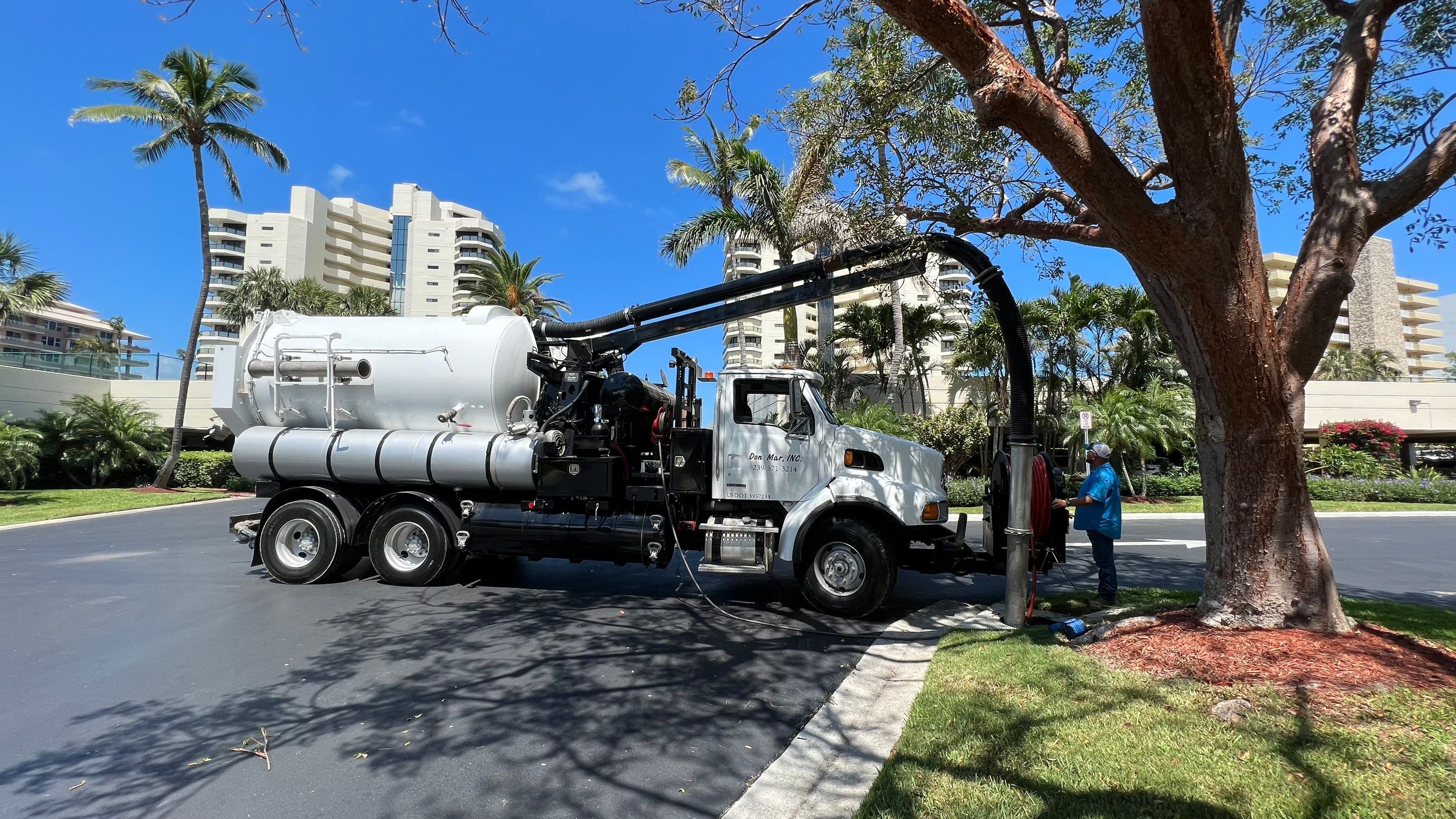 Condo Storm Water System Cleaning and Maintenance by Don Mar, Inc. Storm Water Solutions