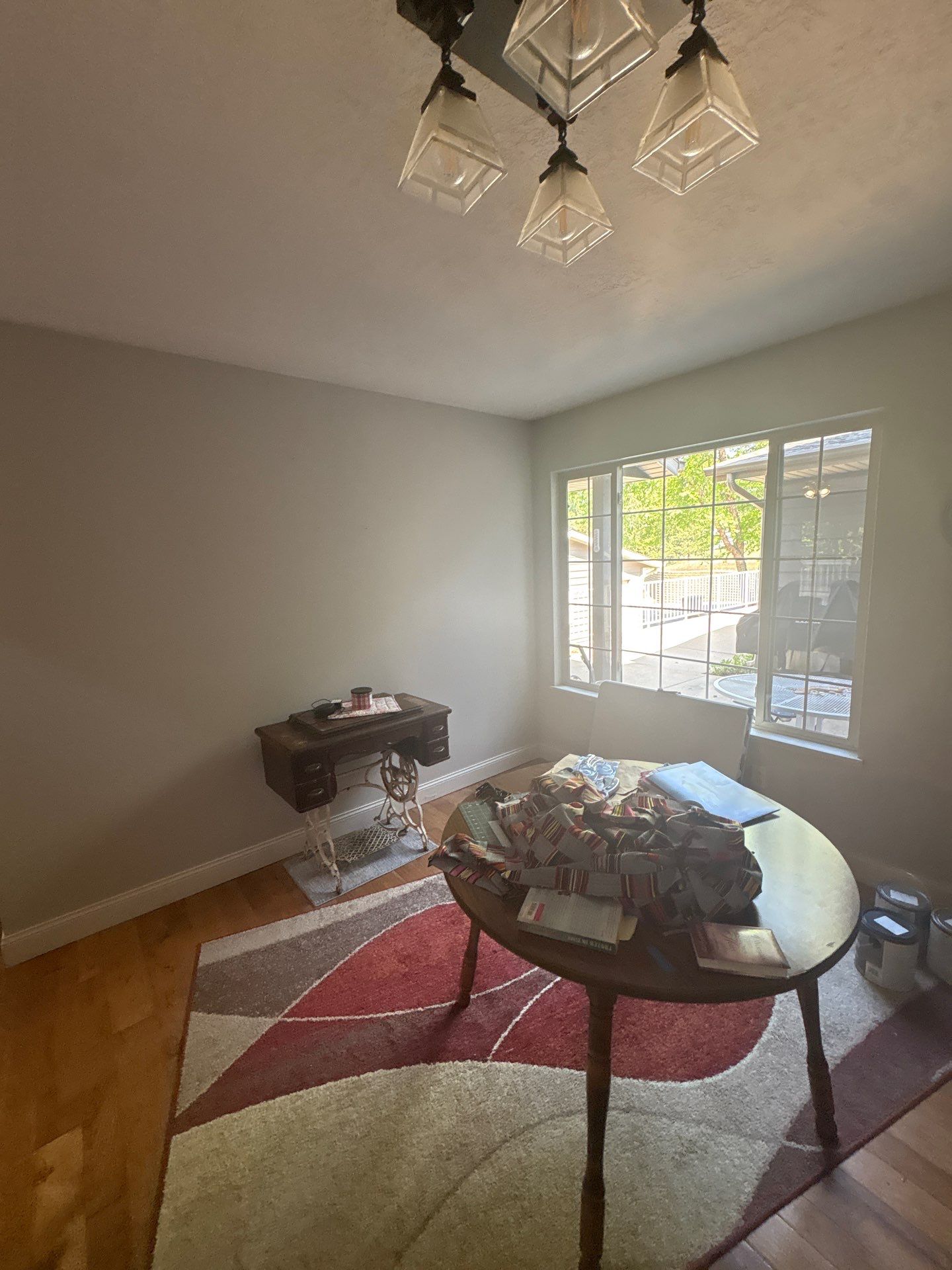 Interior Home Repainting with Repose Gray and Peppercorn Accent Walls by Select Painting, Coatings & Garage Cabinets
