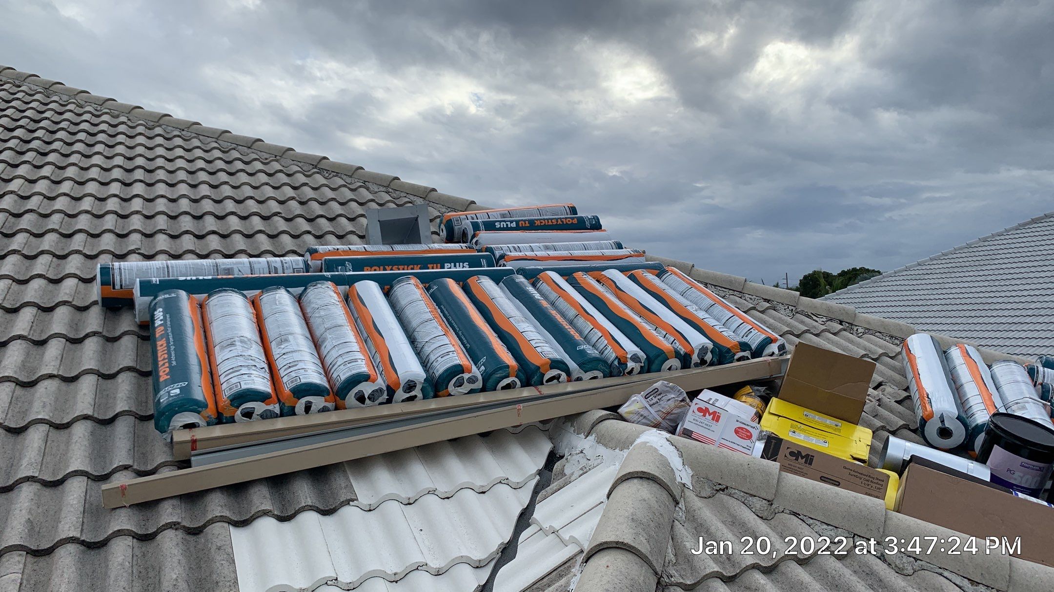 Residential Roofing Installation using WestLake Roofing Tile by BLUES BROTHERS CONSTRUCTION CORP