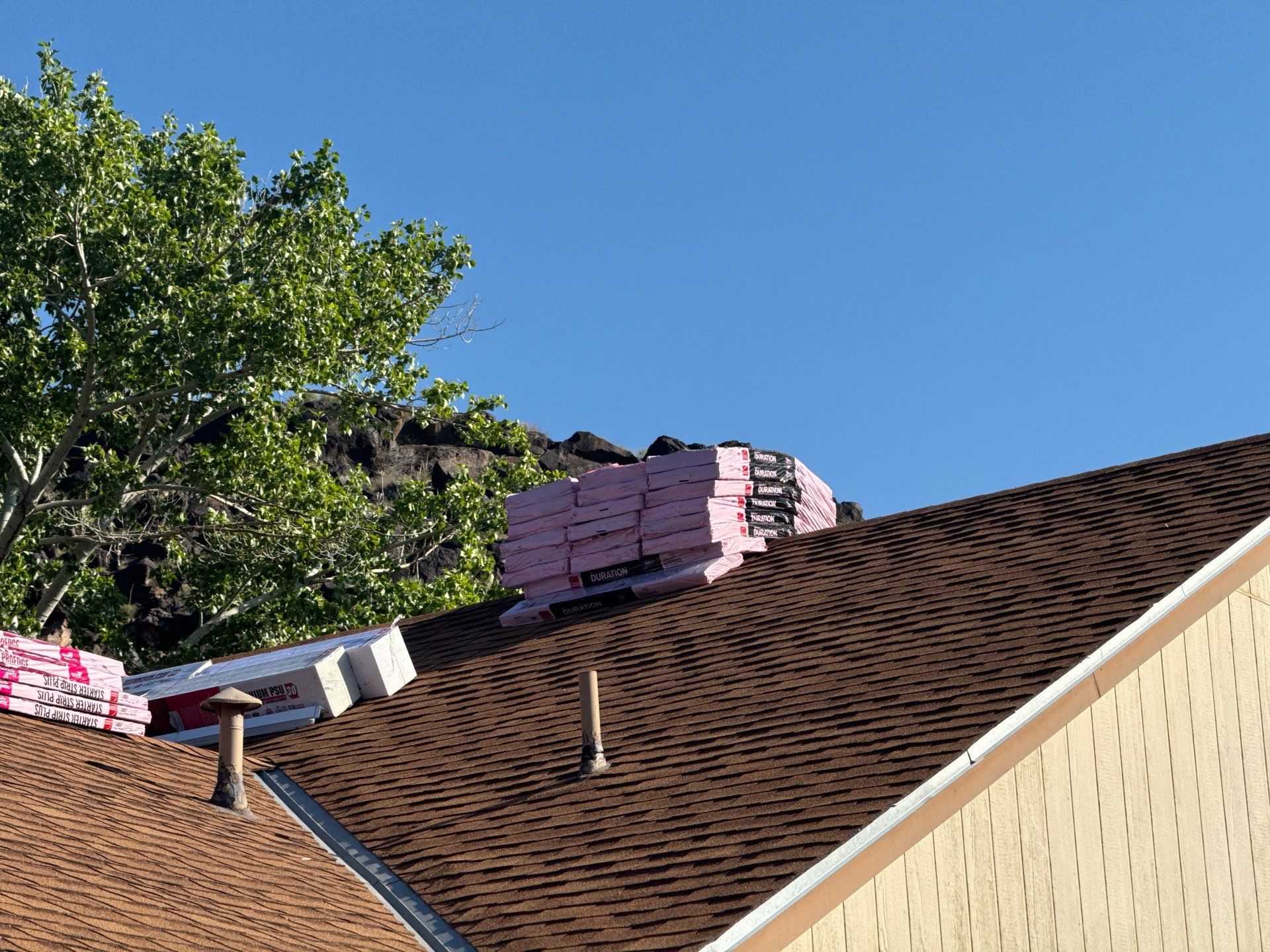 Desert Tan Shingles by Reimagine Roofing
