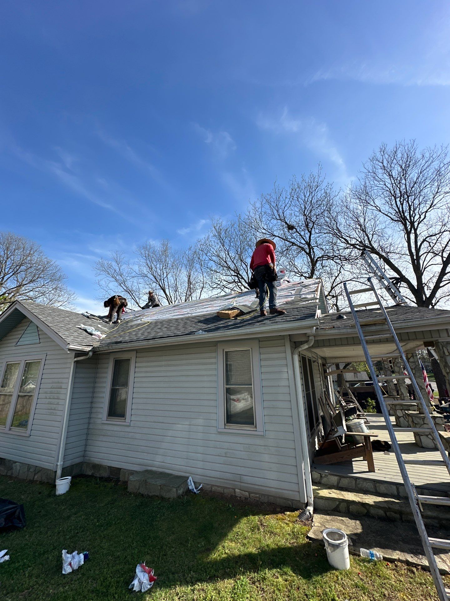 Roof Replacement - GAF HZD in Pewter Grey  by Peak 2 Peak Services LLC