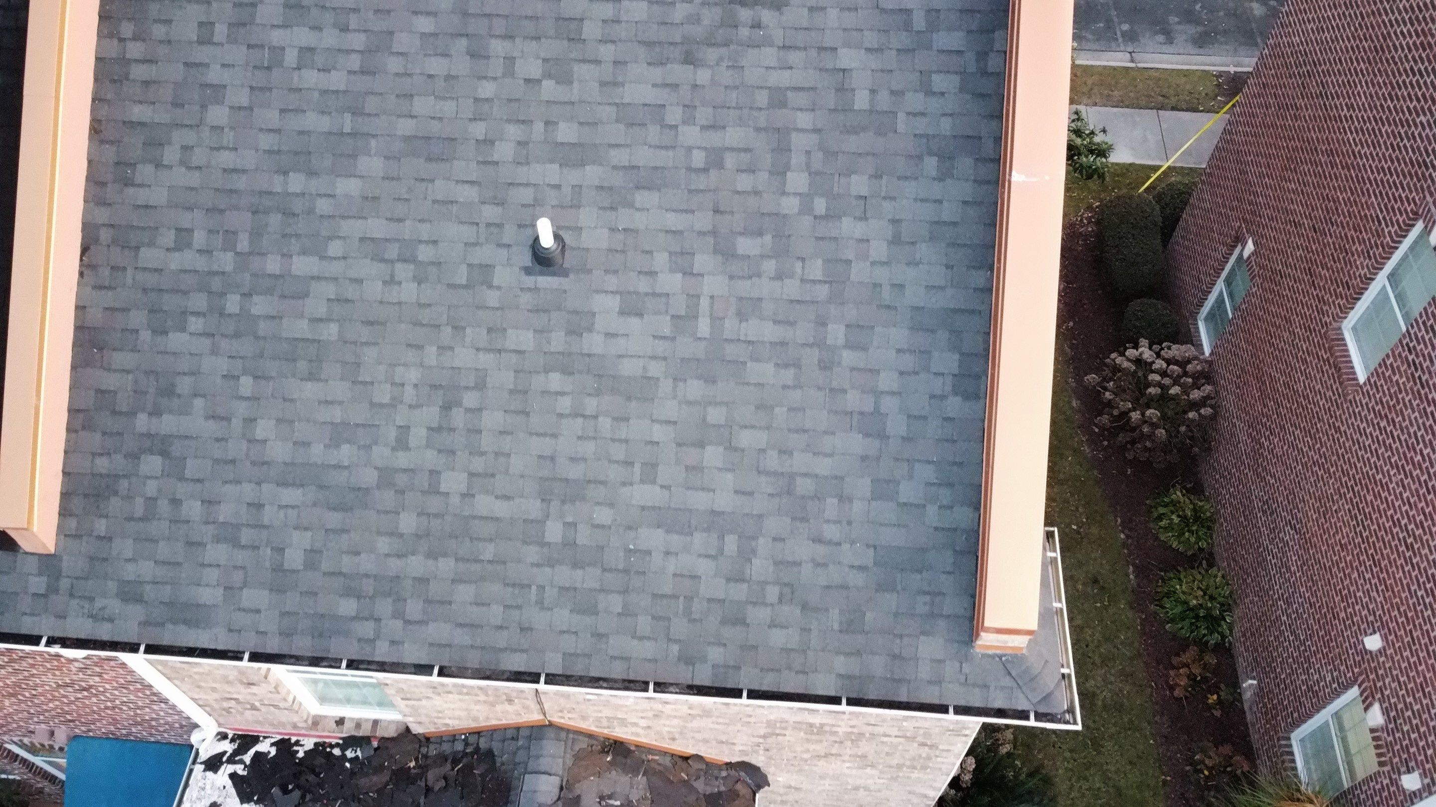 Roof Damage using  Shingle Starter 7.2" X 33.5' Roll by RGR Construction and Roofing, LLC