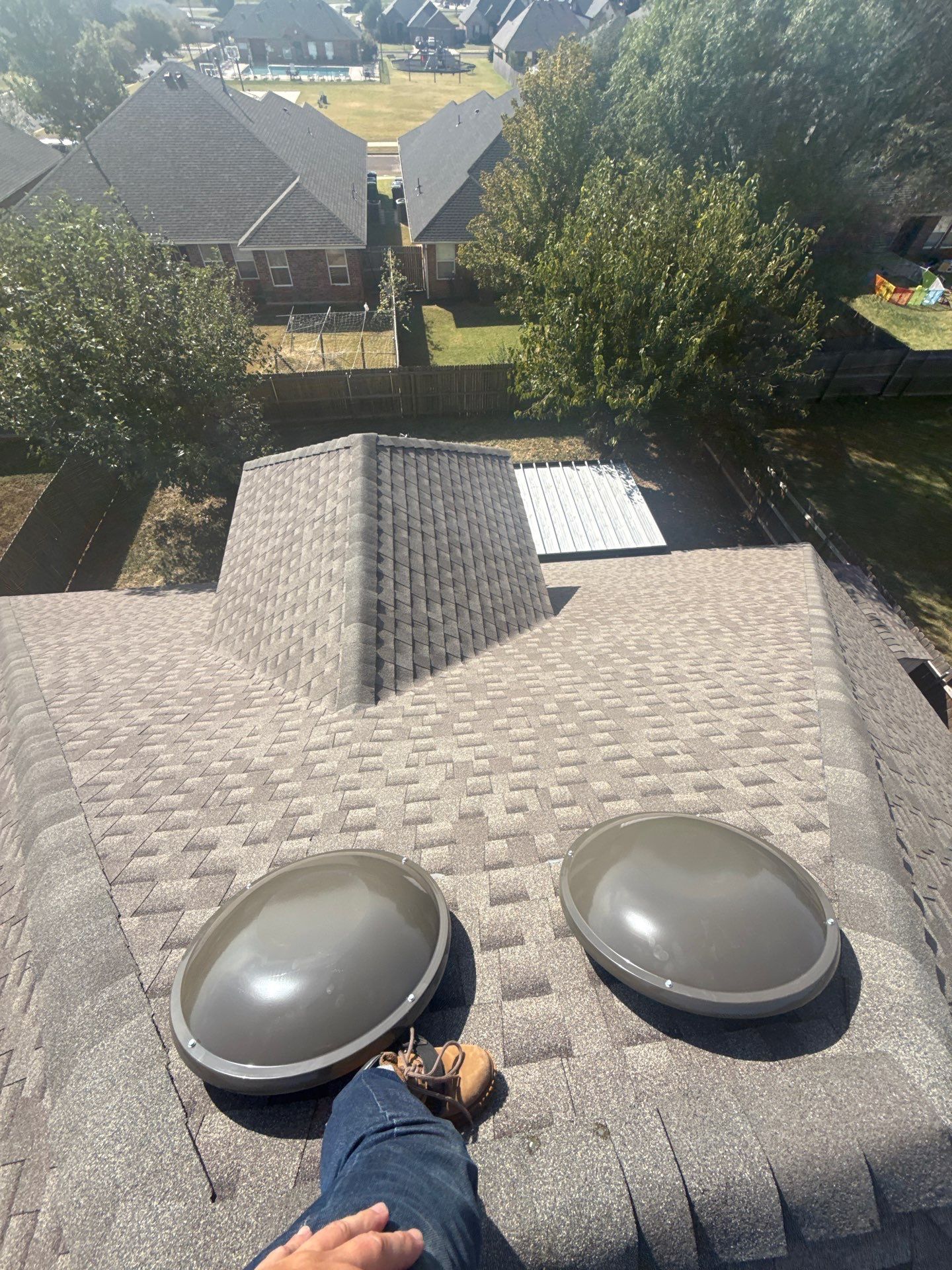 roof and vent replacement in Edmond by McCann's Roofing and Construction