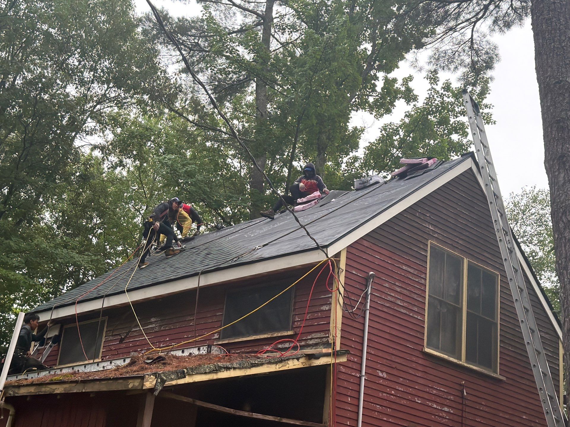 🏠🌲 Residential Roof Replacement | Falmouth, Maine by Tall pine roofing