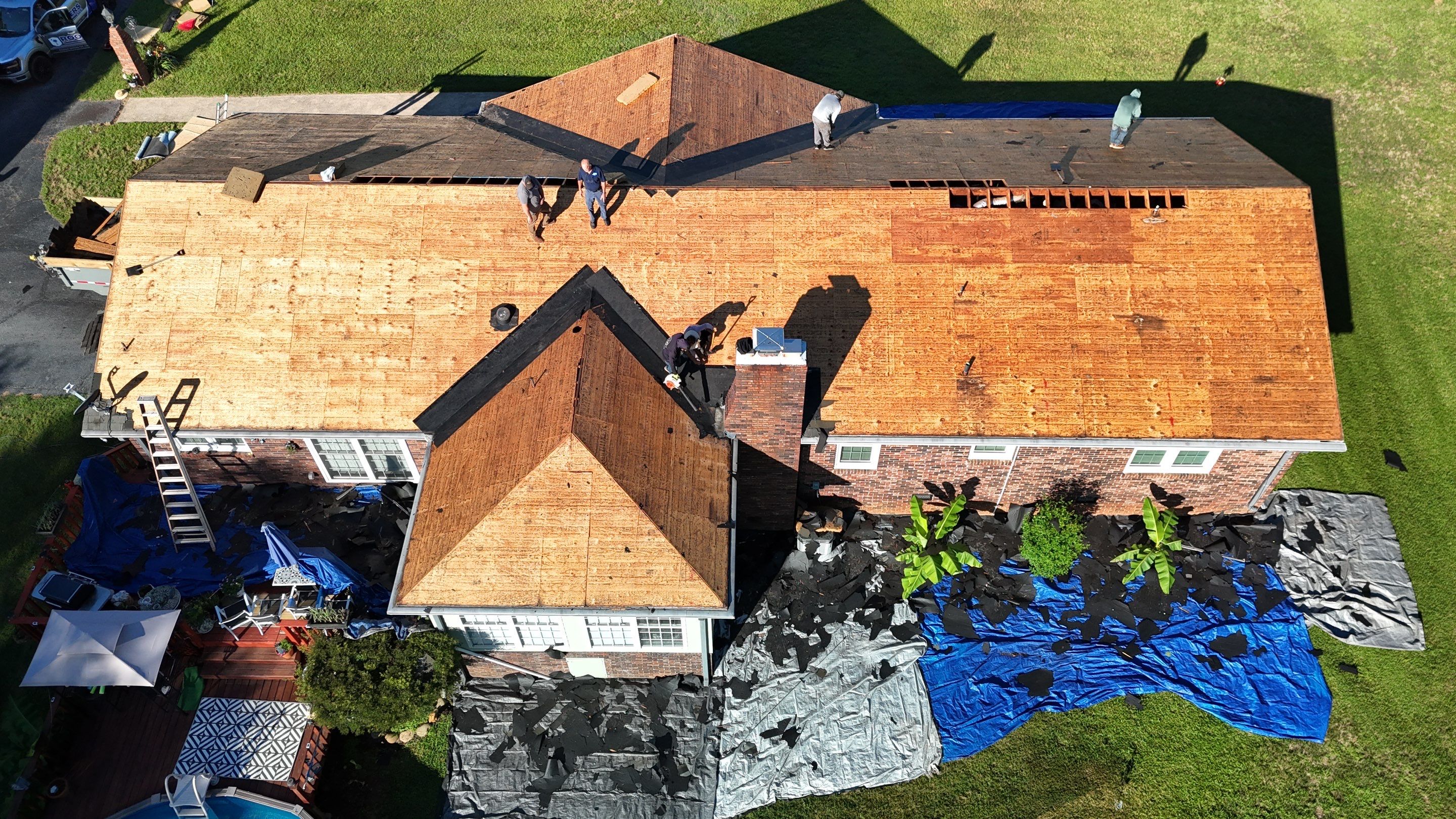 29-Gauge Metal Roof Installation in Piedmont, SC | Gallery Blue Tuff Rib Steel Roofing by Roofers LLC