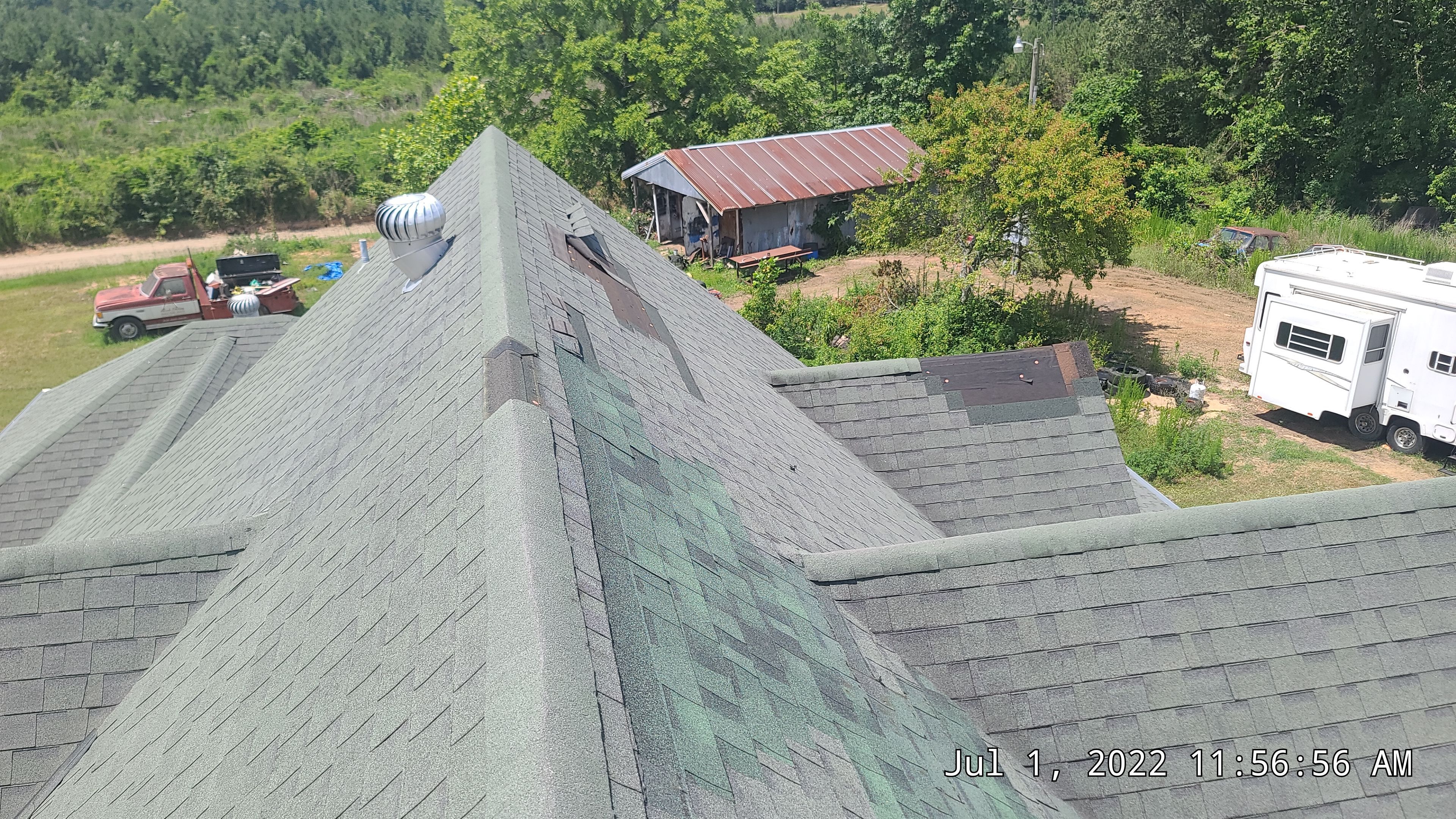 Residential Roofing Installation using Malarkey Highlander NEX by Hostetler Roofing