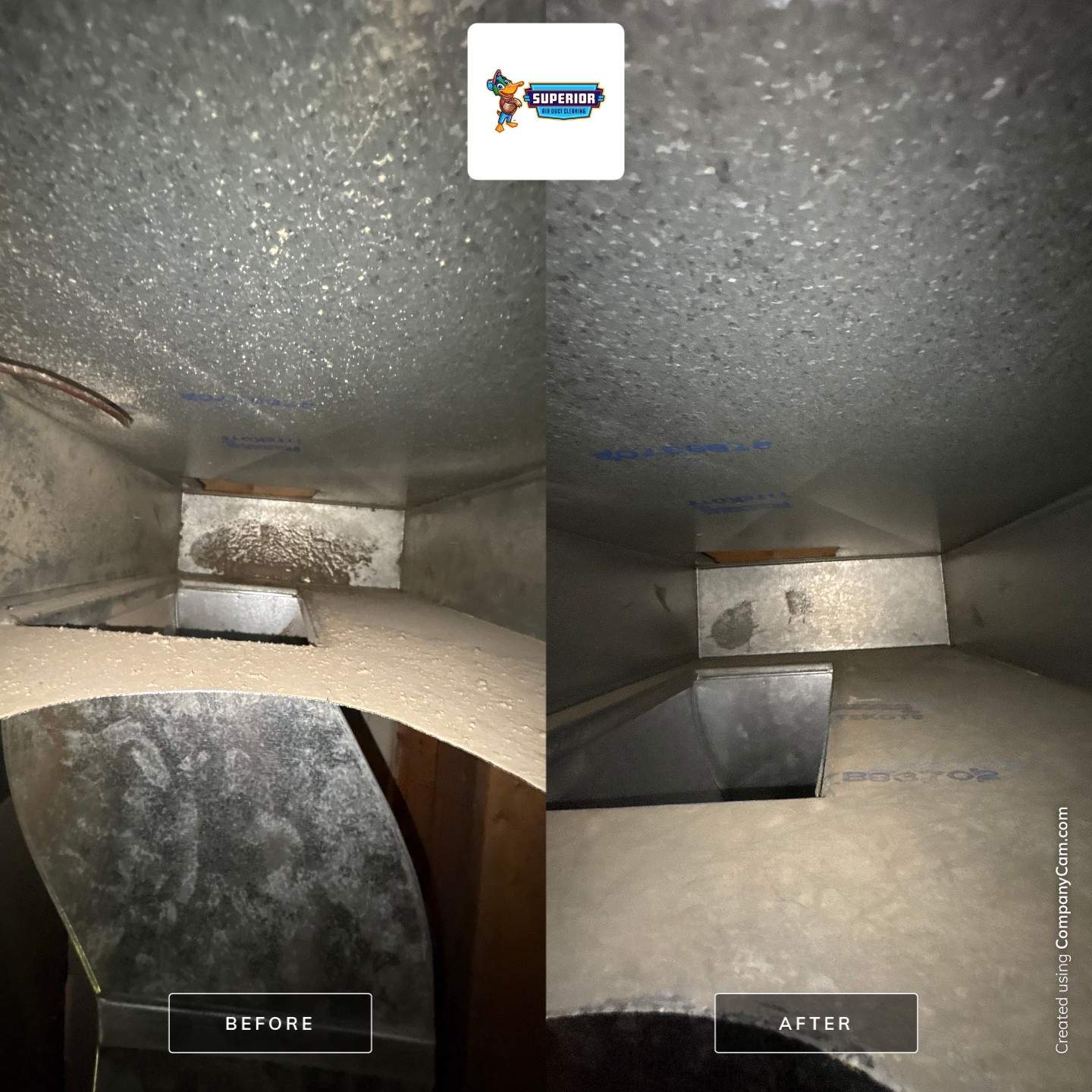Air Duct Cleaning With a Vacuum Truck in Boardman, OH by Superior Air Duct Cleaning