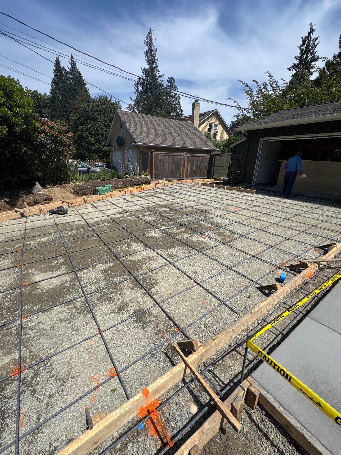 Concrete Driveway Makeover | Edmonds  by Jireh Asphalt & Concrete Inc 