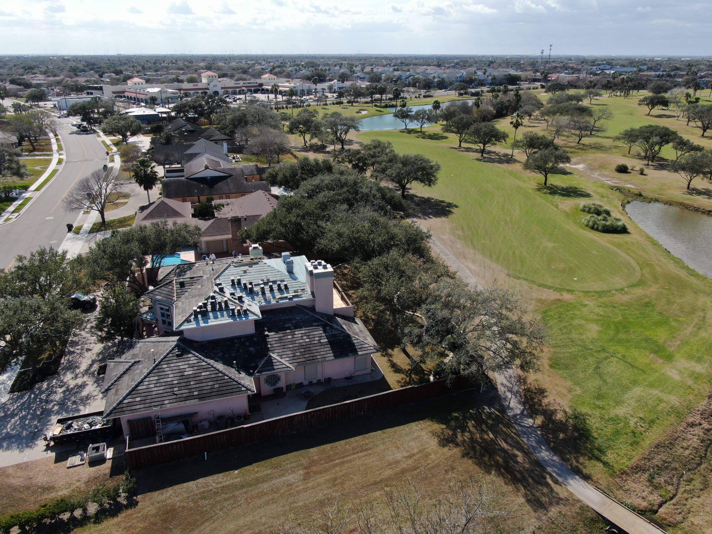 Golf Course Mansion on the Green, in the Heart Of Corpus Christi by Bayfront Roofing and Construction