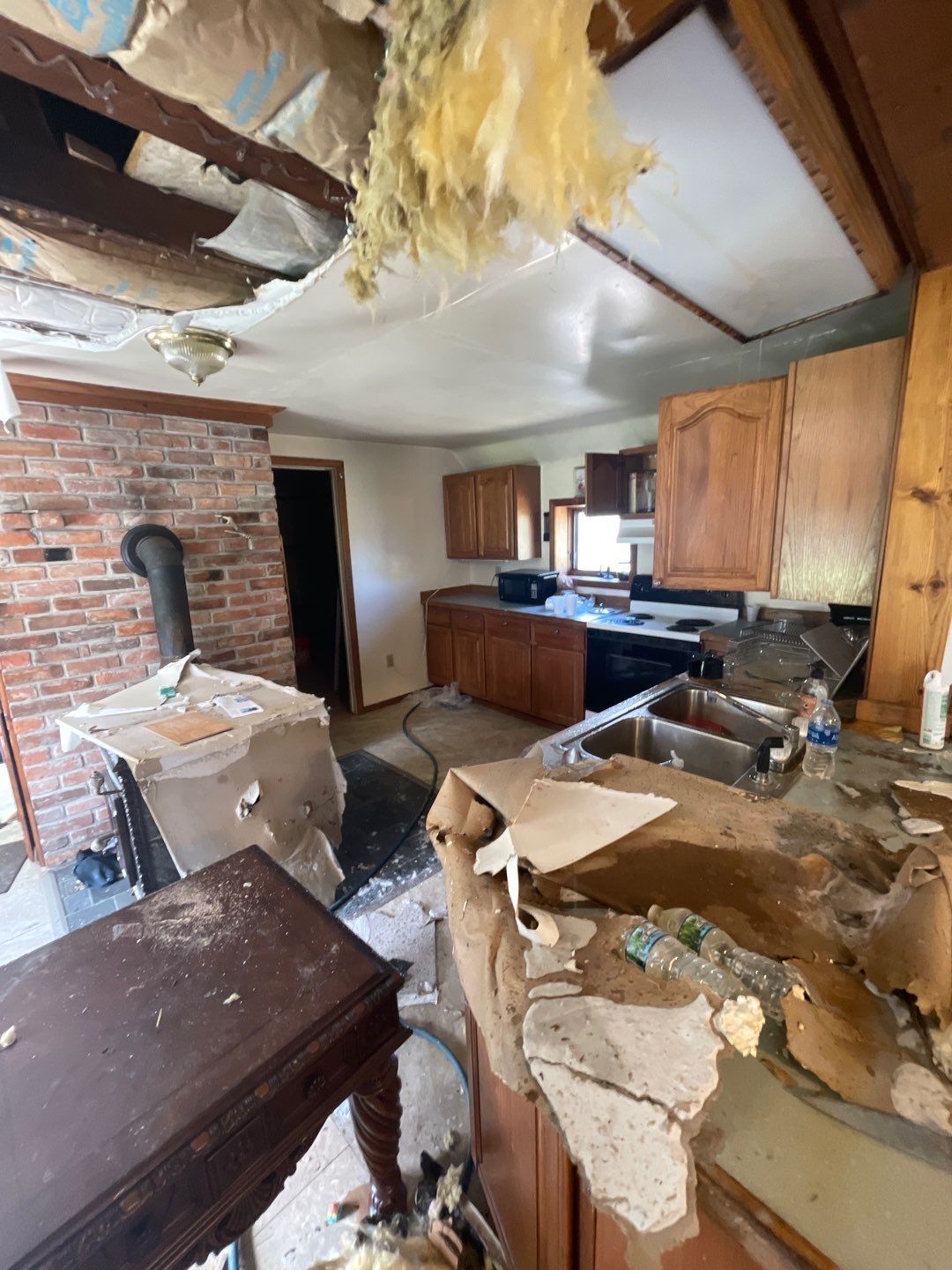 Project in Croswell by EzDry Water Mitigation & Property Restoration