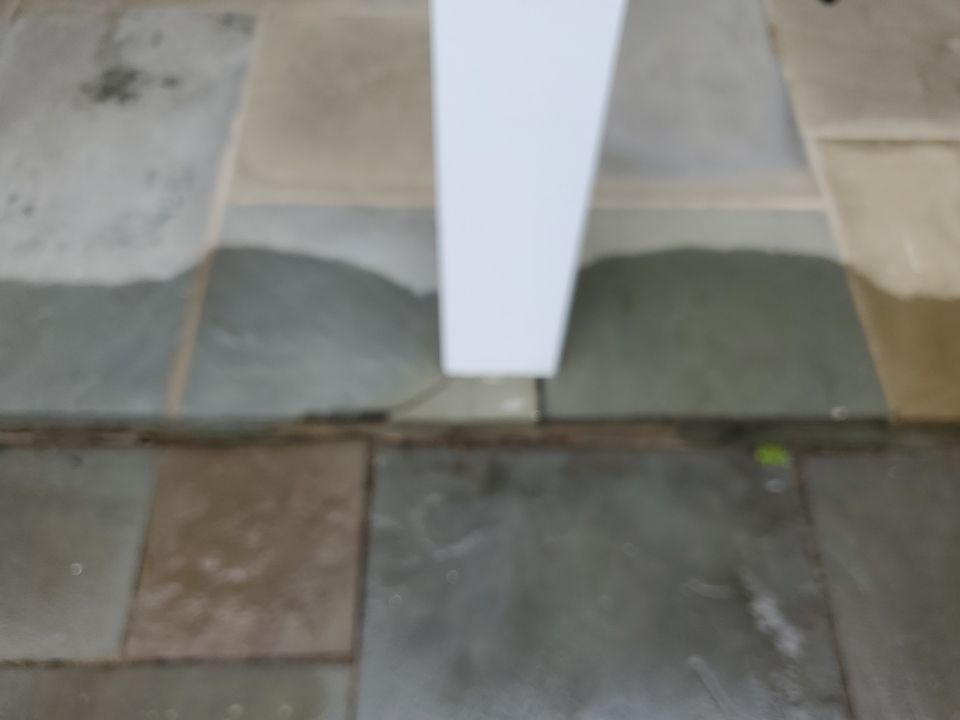 Bluestone patio cleaning by Northern Power Washing LLC.