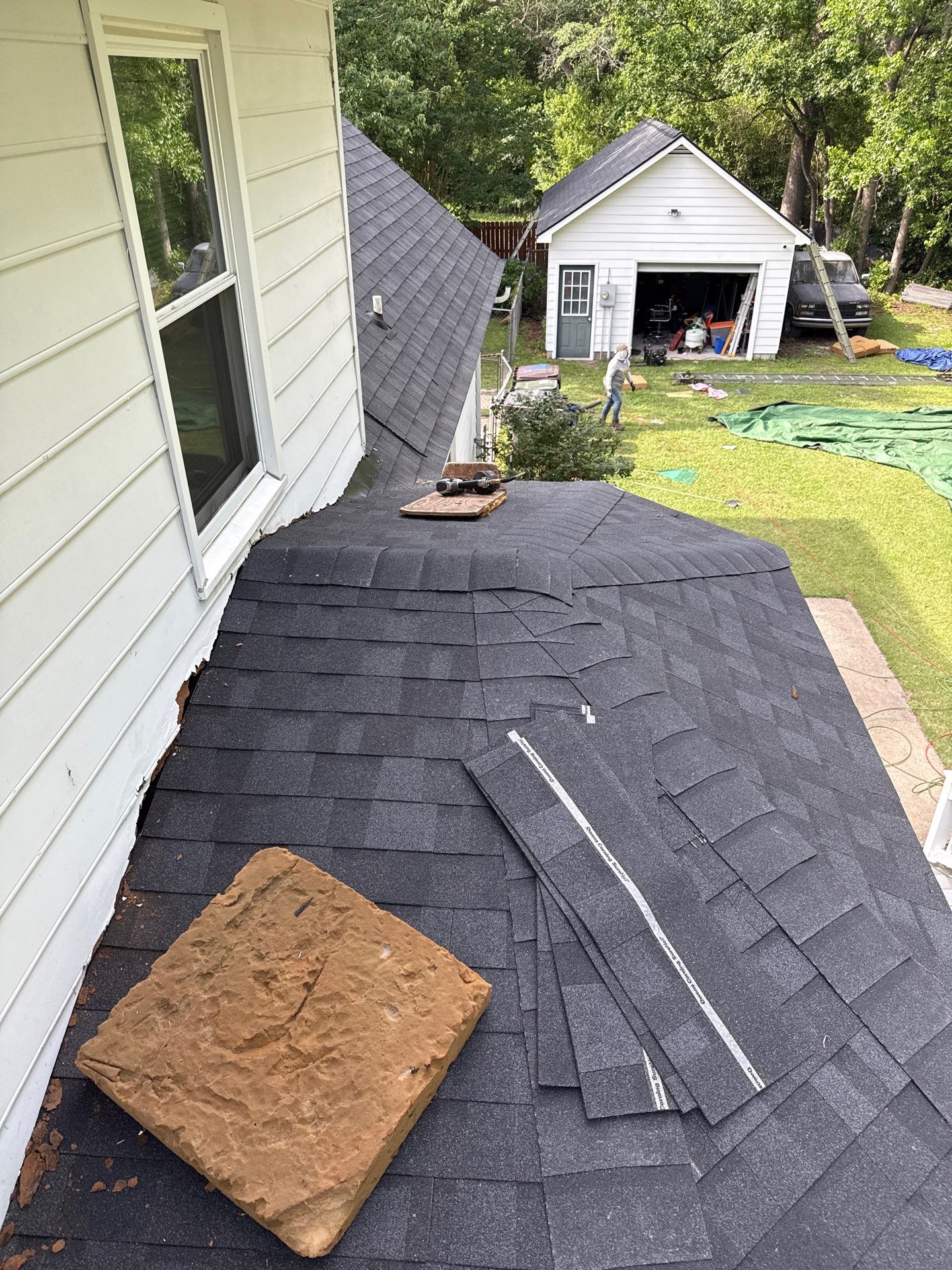 Roof Installation by Karcher Roofing & Construction