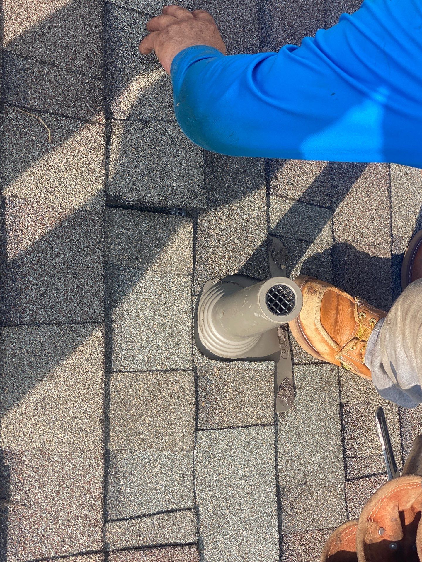 Hail Damage using Owen's Corning Duration (Lifetime) Shingles by Roof Repair Company