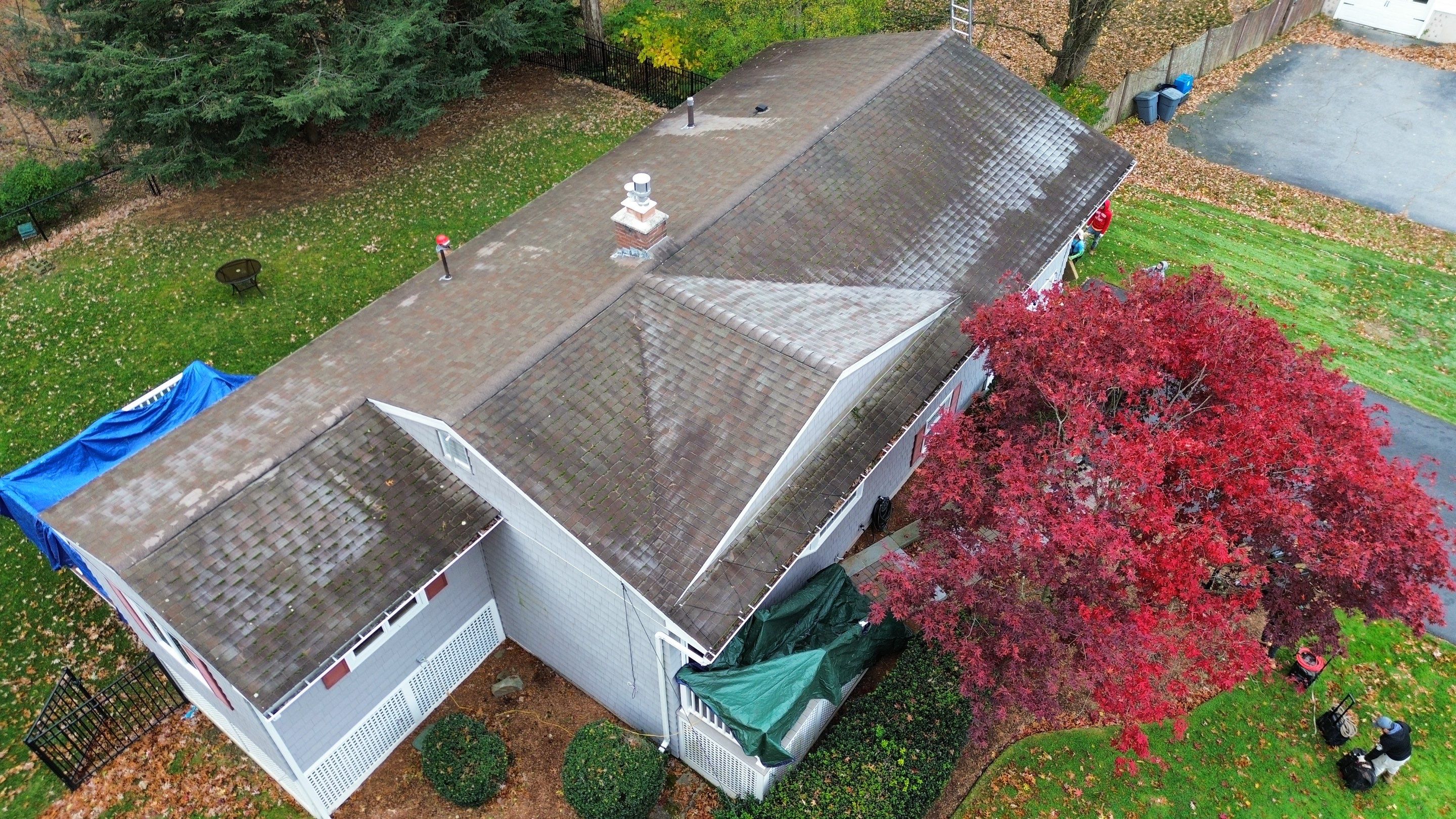Chelmsford Complete Roof Replacement in Onyx Black with Balanced Ventilation by Mighty Dog Roofing of Greater Middlesex County